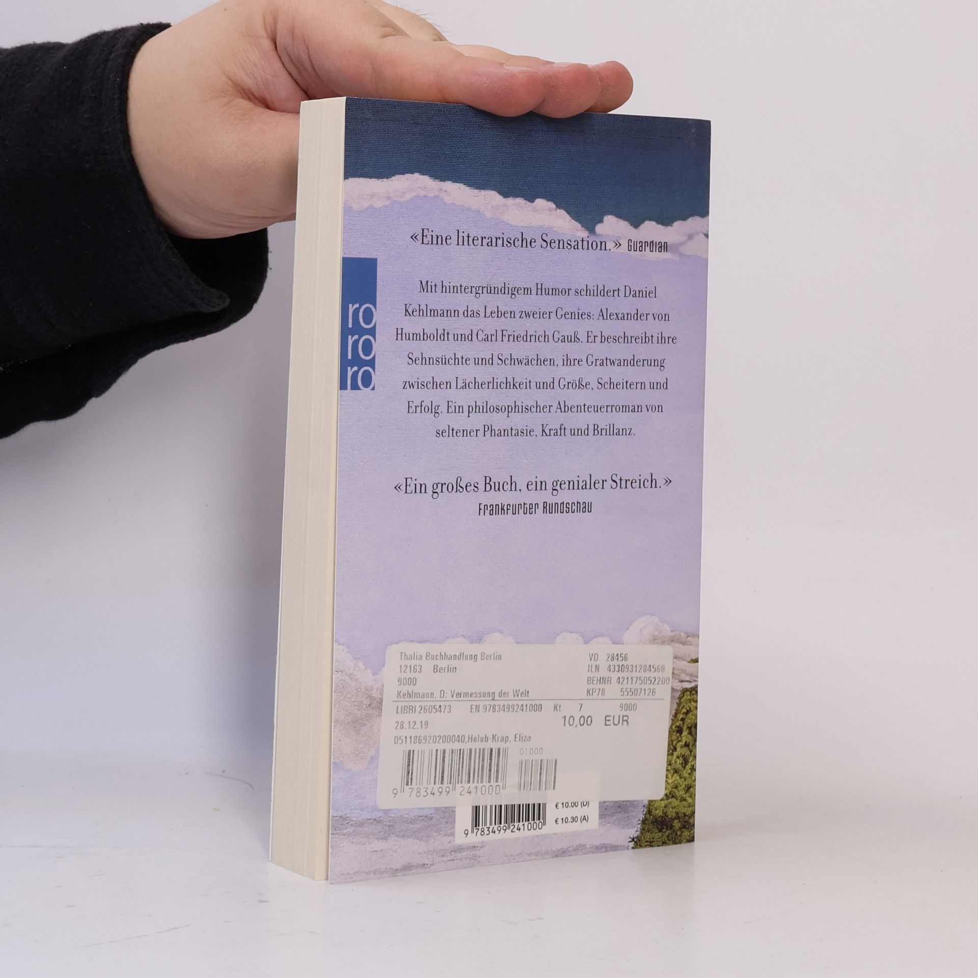 Daniel Kehlmann Die Vermessung der Welt: Roman
