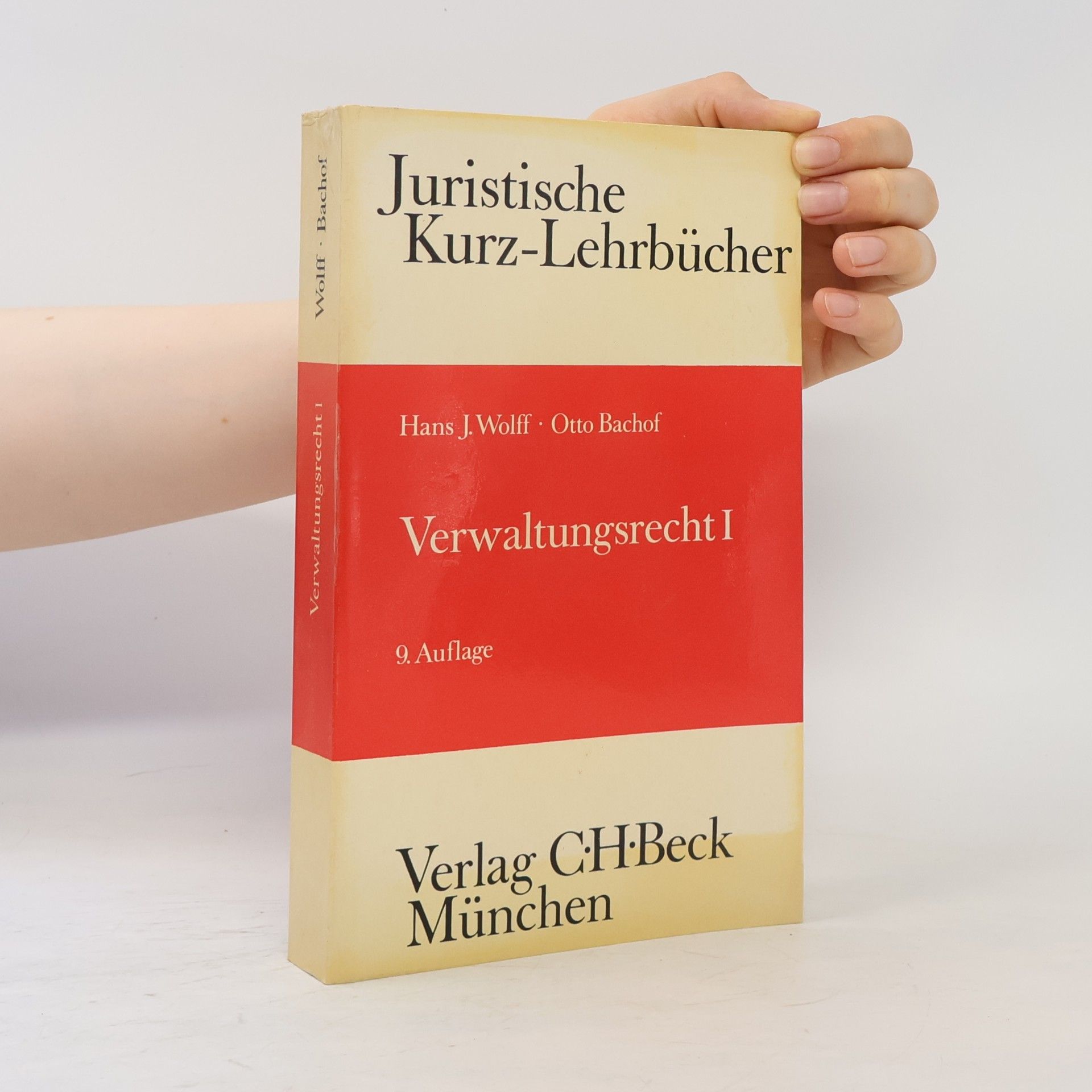 Otto Bachof Verwaltungsrecht