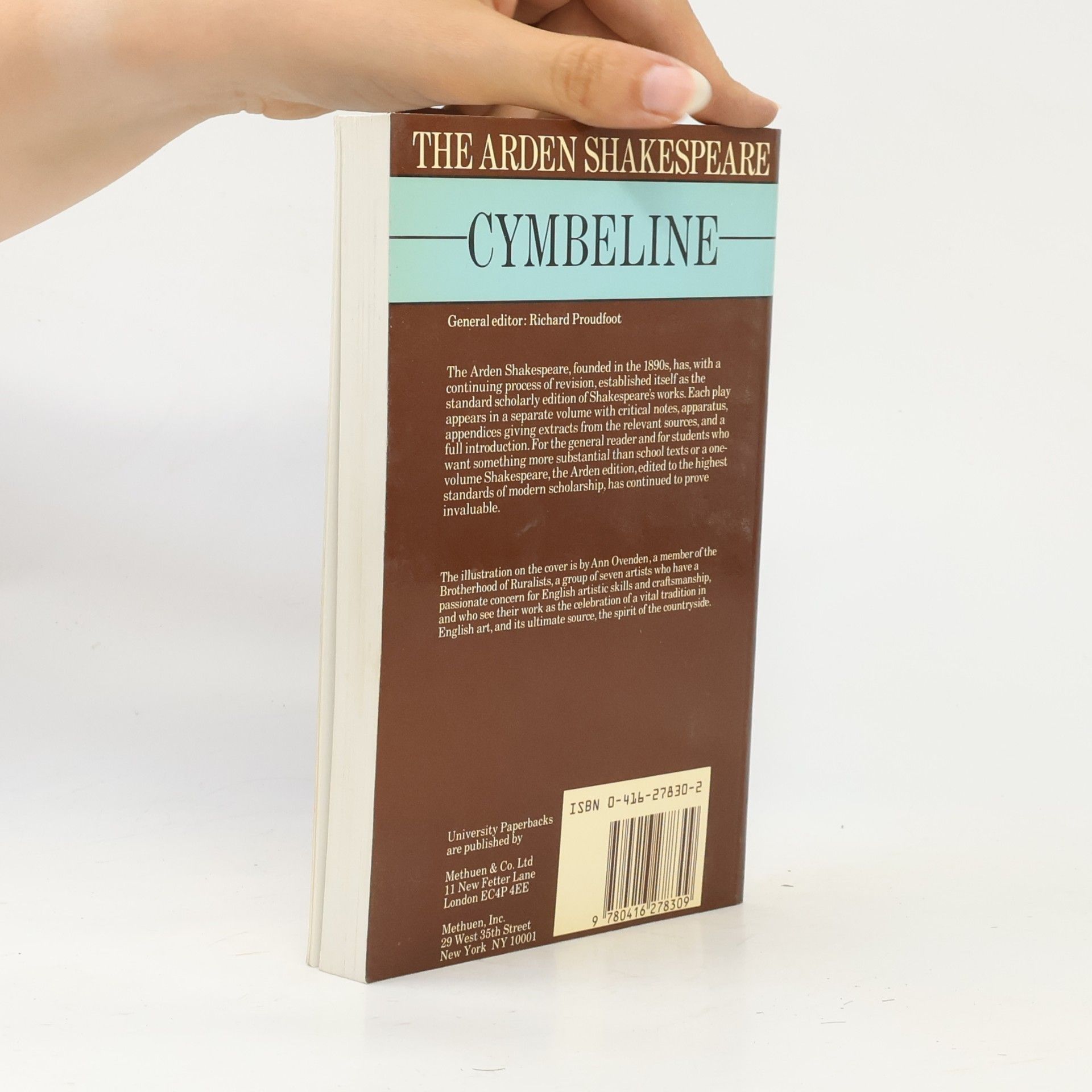William Shakespeare The Arden Shakespeare: Cymbeline