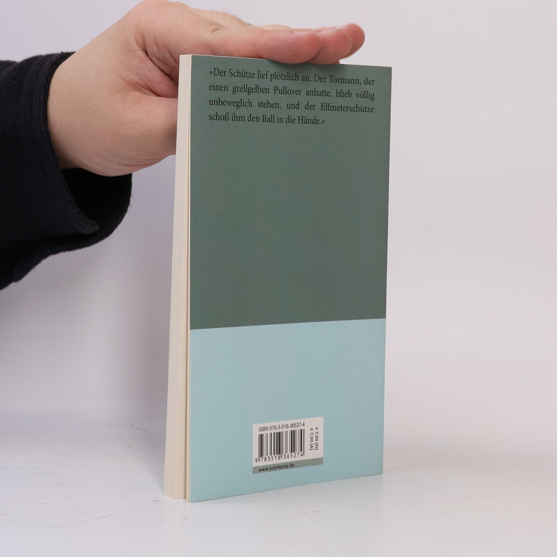 Peter Handke Die Angst Des Tormanns Beim Elfmeter