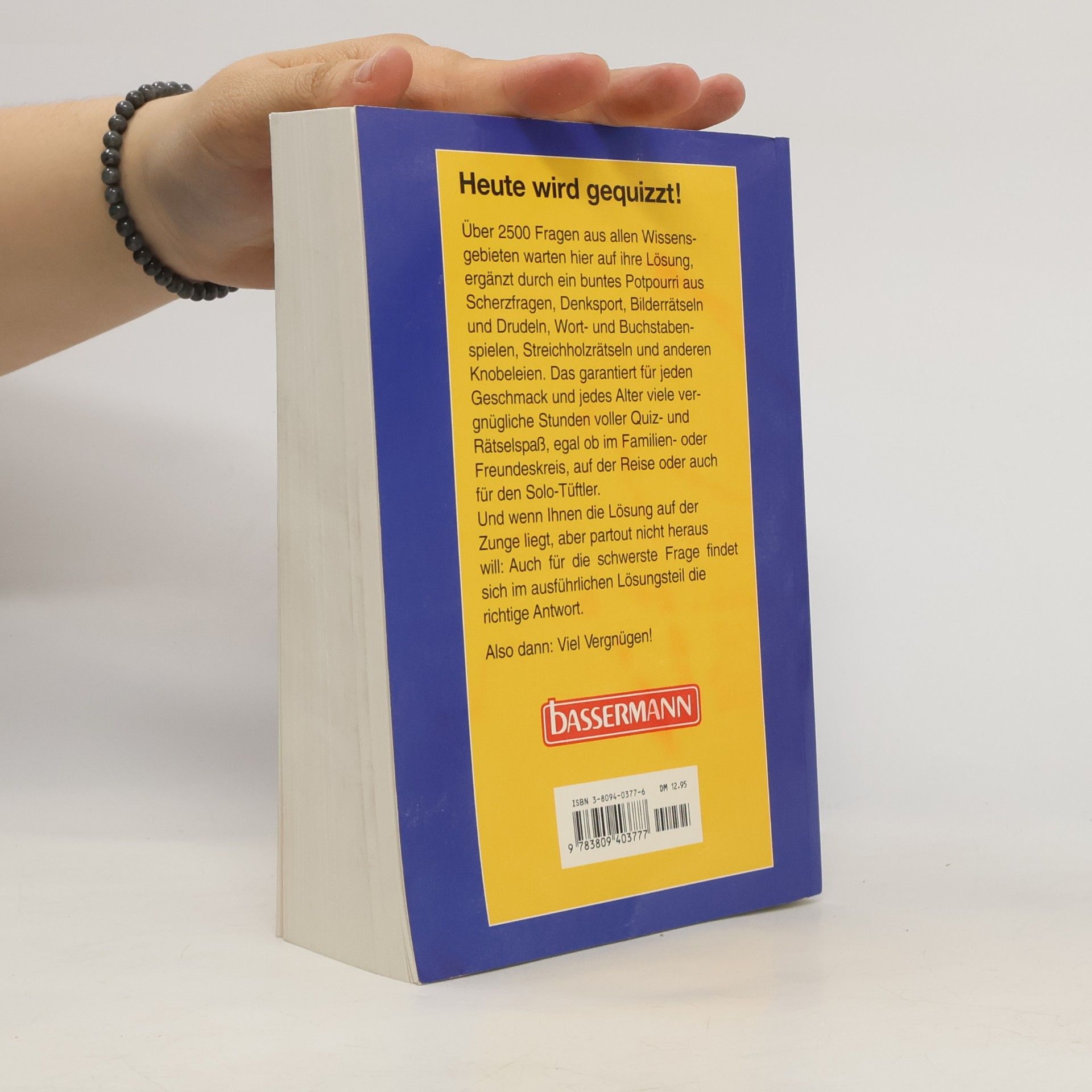 Das große Quizbuch für die ganze Familie