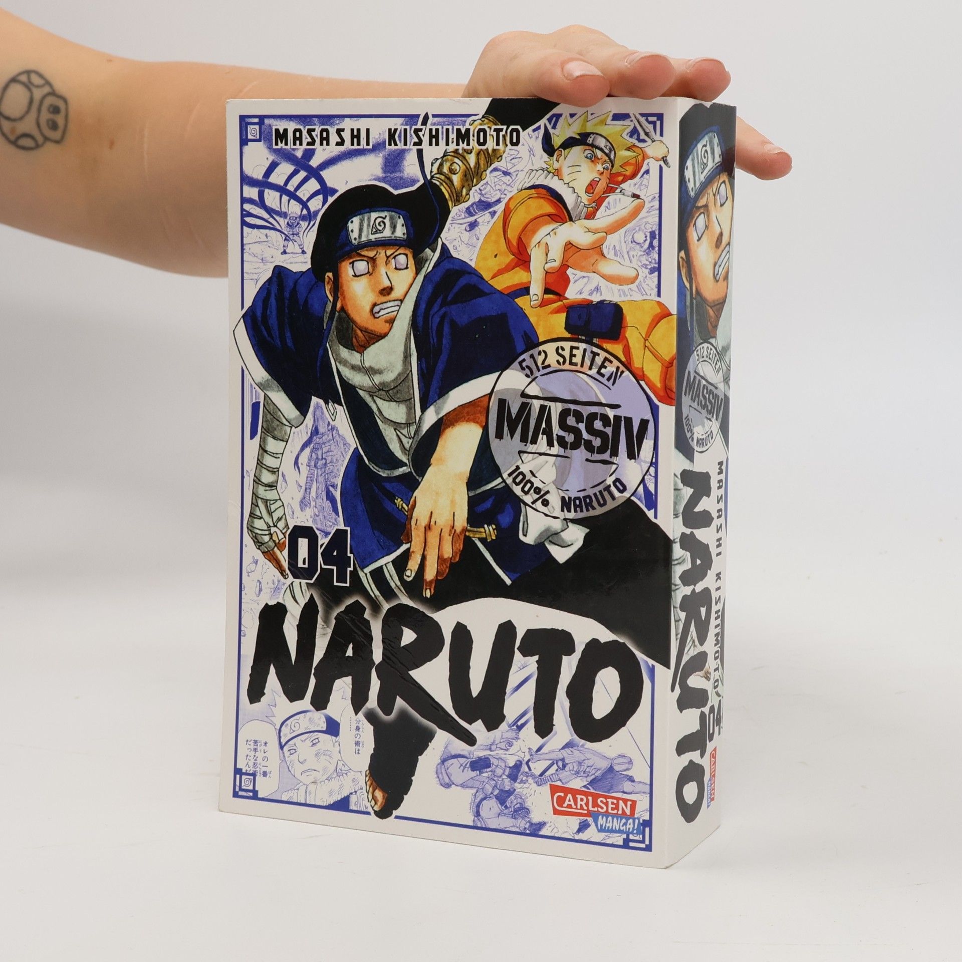 Masaši Kišimoto Naruto Massiv 4