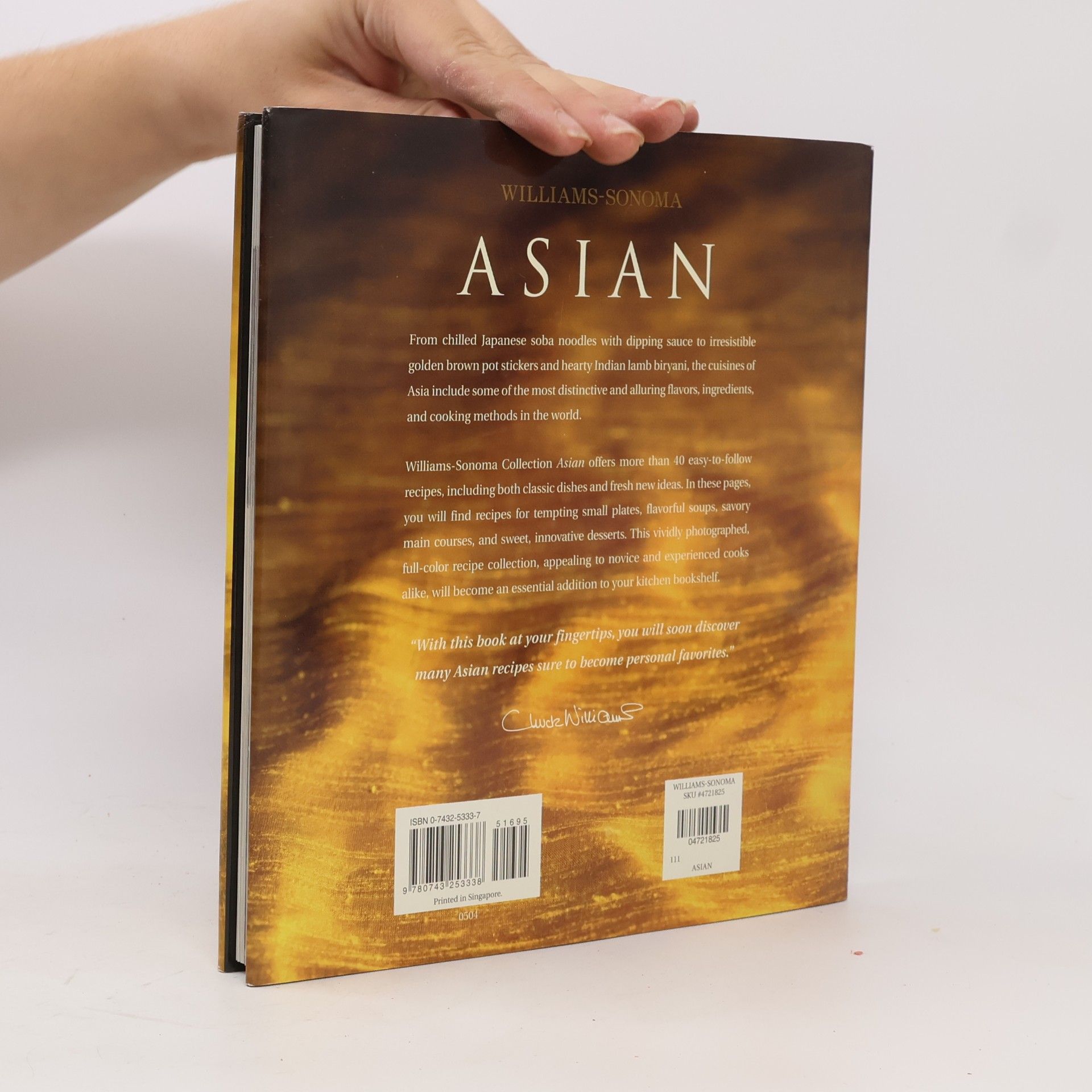 Farina Wong Kingsley Williams-Sonoma: Asian