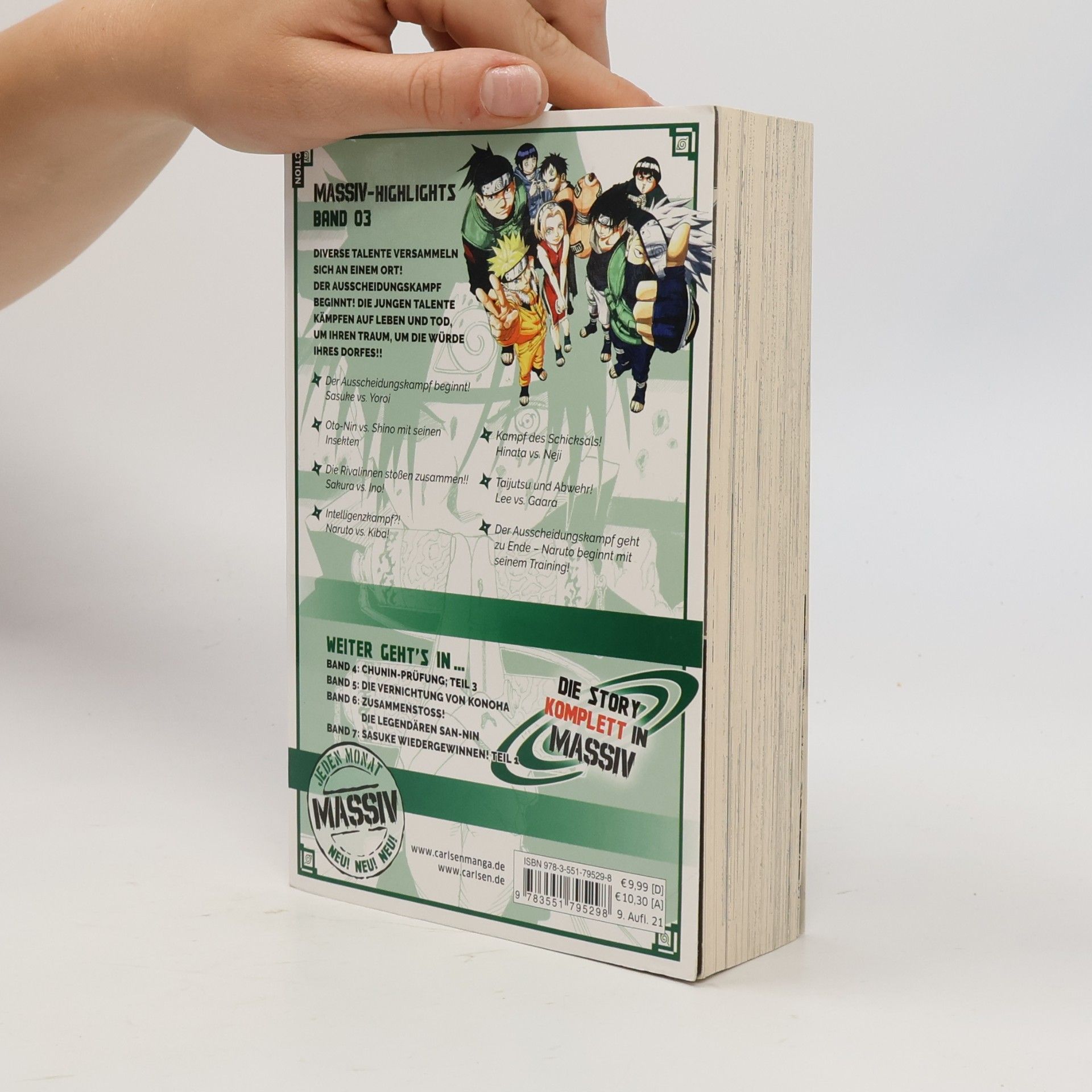 Masashi Kishimoto Naruto Massiv 3