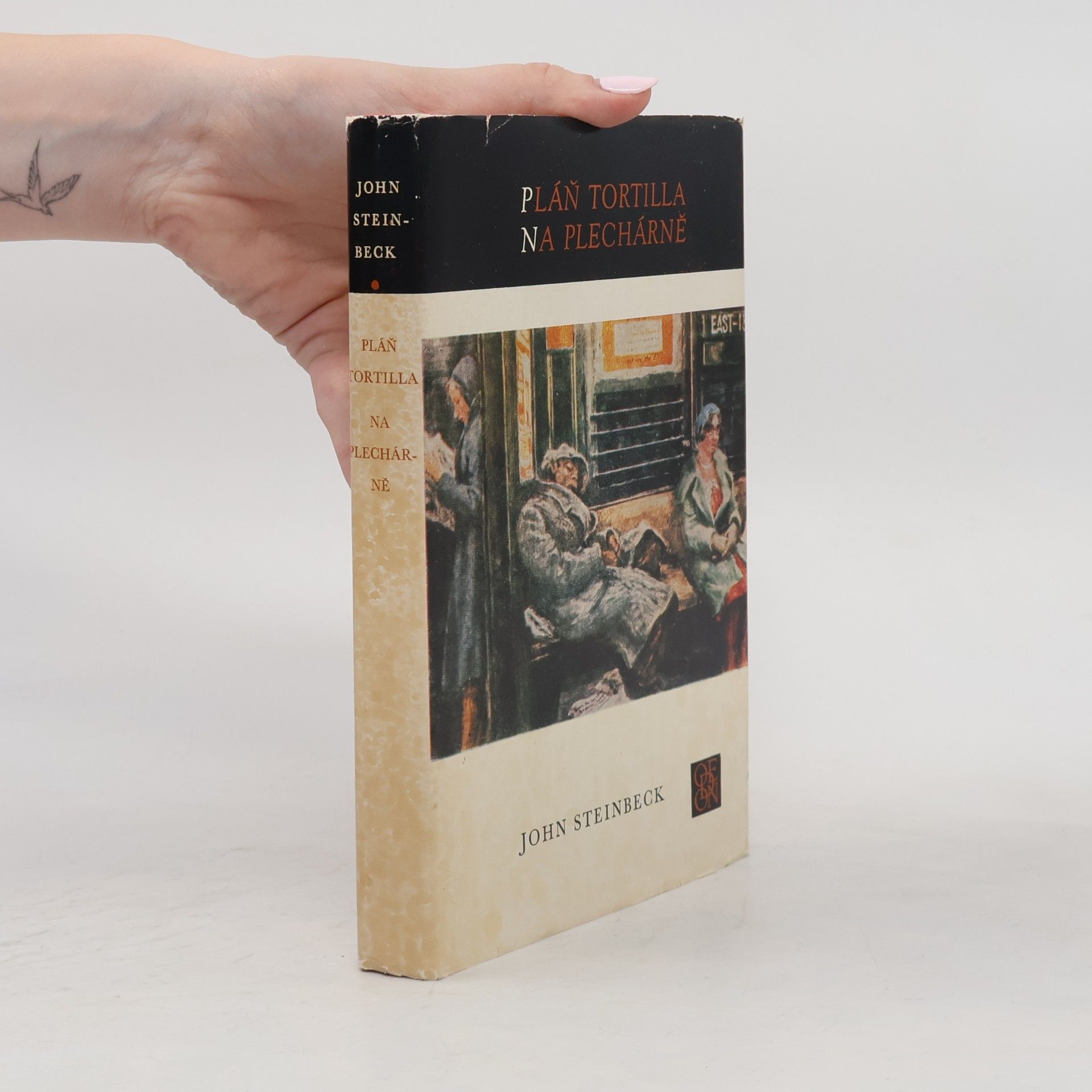 John Steinbeck Pláň Tortilla. Na plechárně