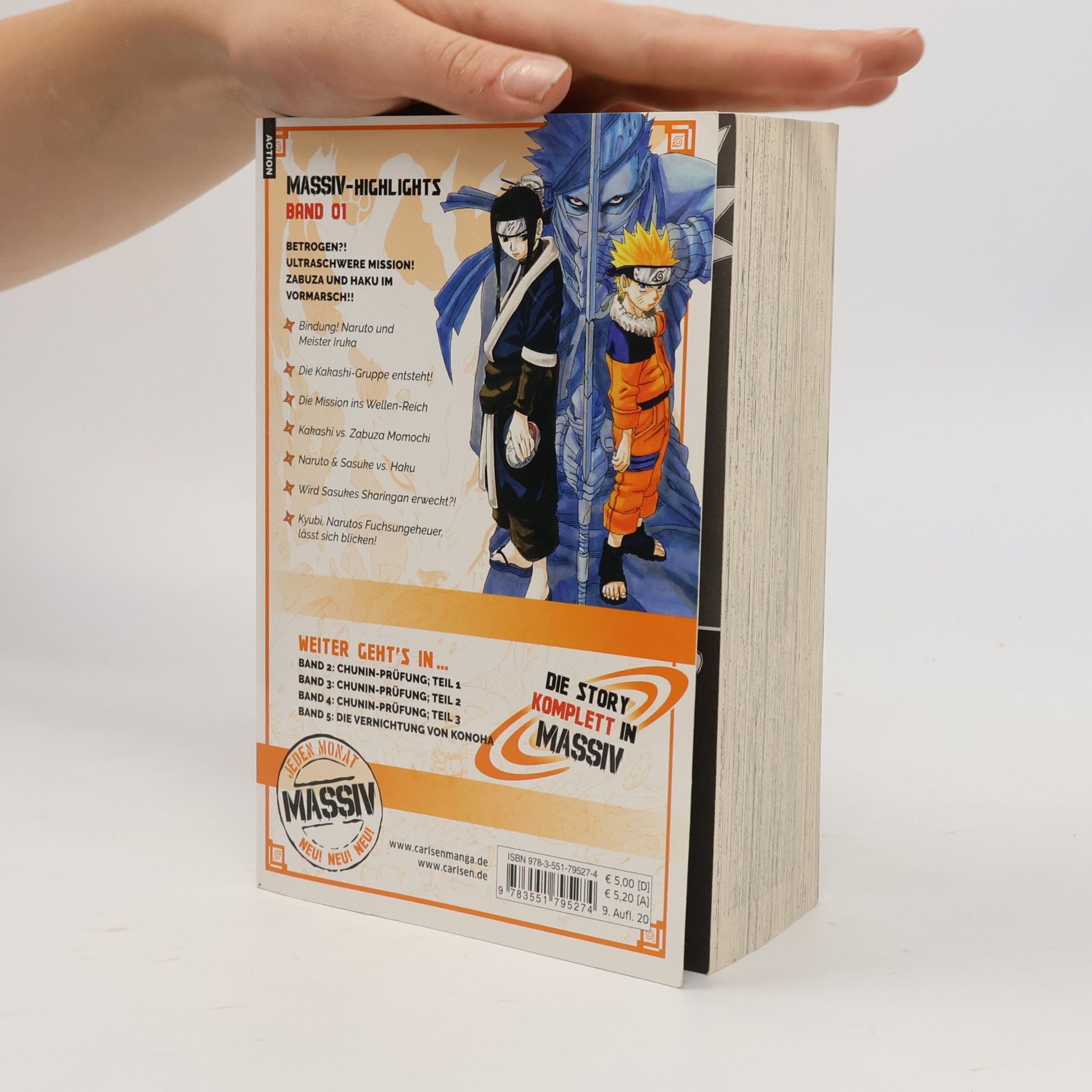 Masashi Kishimoto Naruto Massiv 01