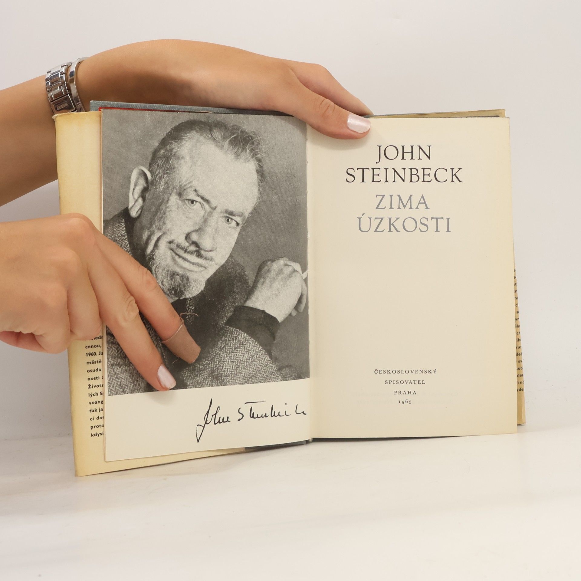 John Steinbeck Zima úzkosti