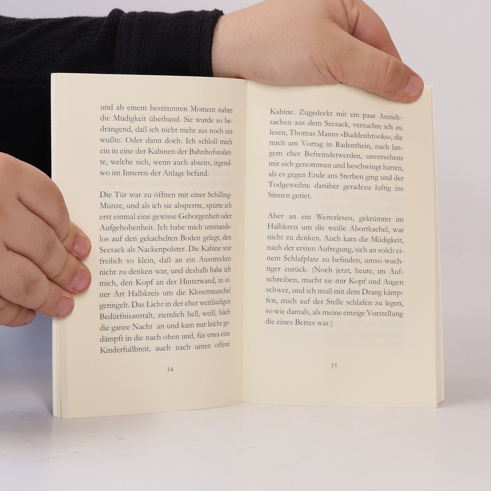 Peter Handke Versuch über den Stillen Ort