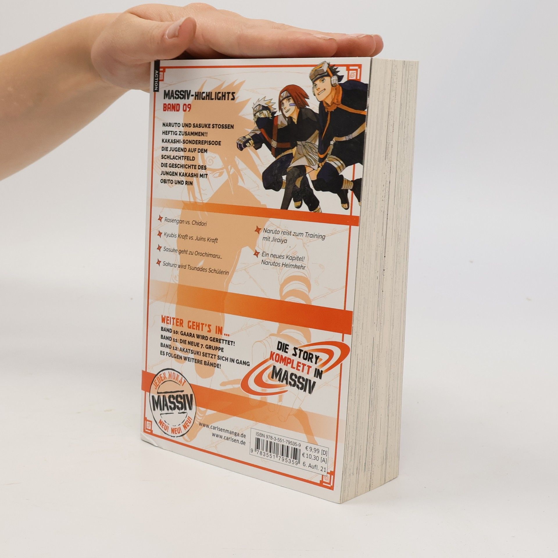 Masashi Kishimoto Naruto 9. Das Duell im Tal des Schicksals