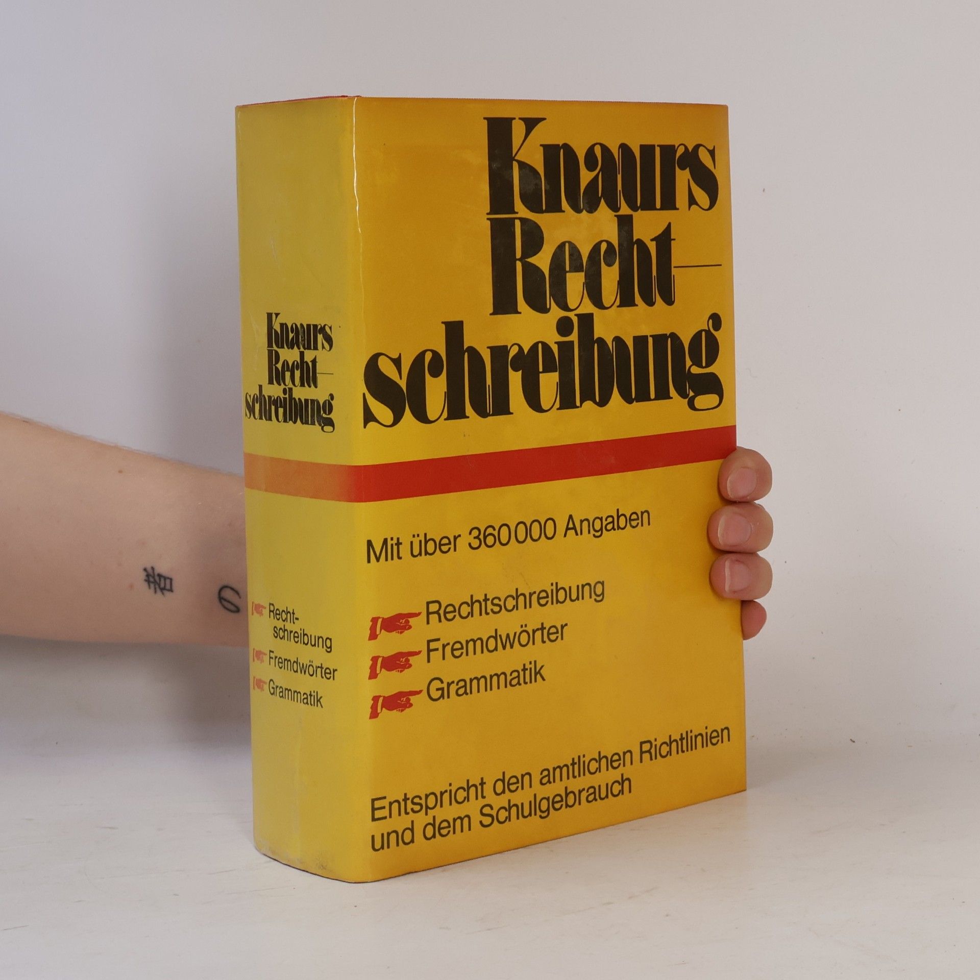 Kolektiv autorů Knaurs Rechtschreibung : Rechtschreibung, Fremdwörter, Grammatik