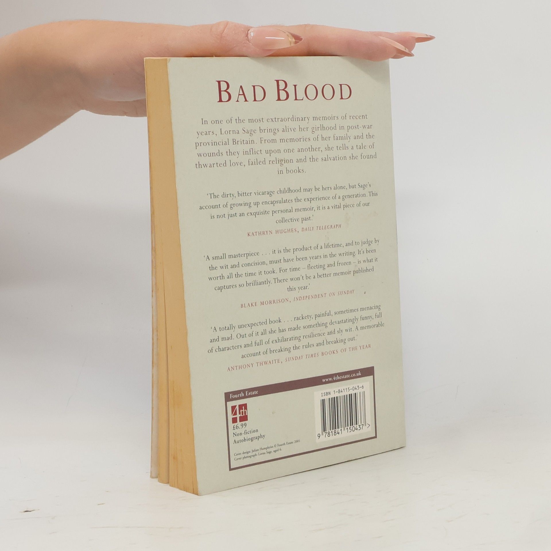 Lorna Sage Bad Blood
