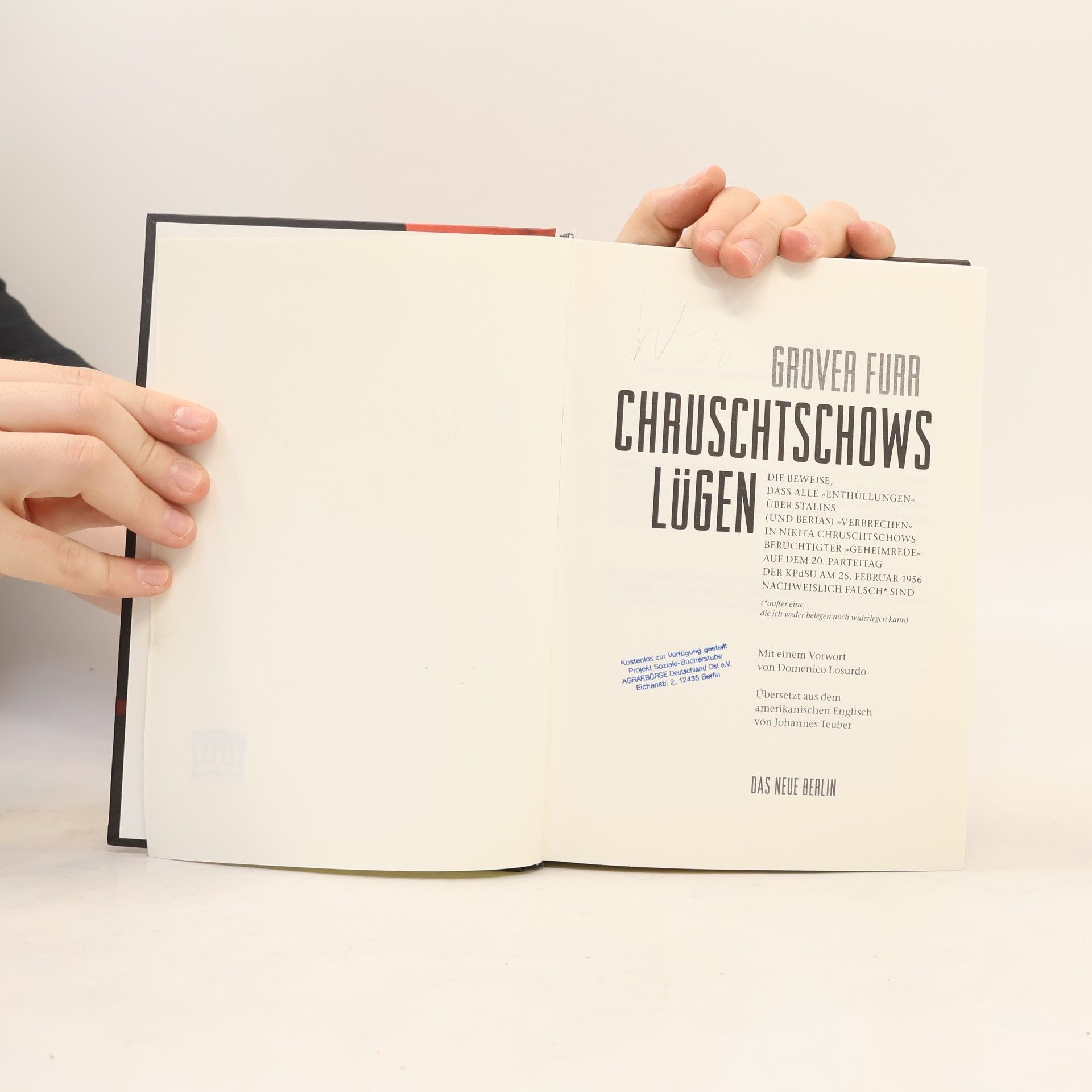 Grover Furr Chruschtschows Lügen