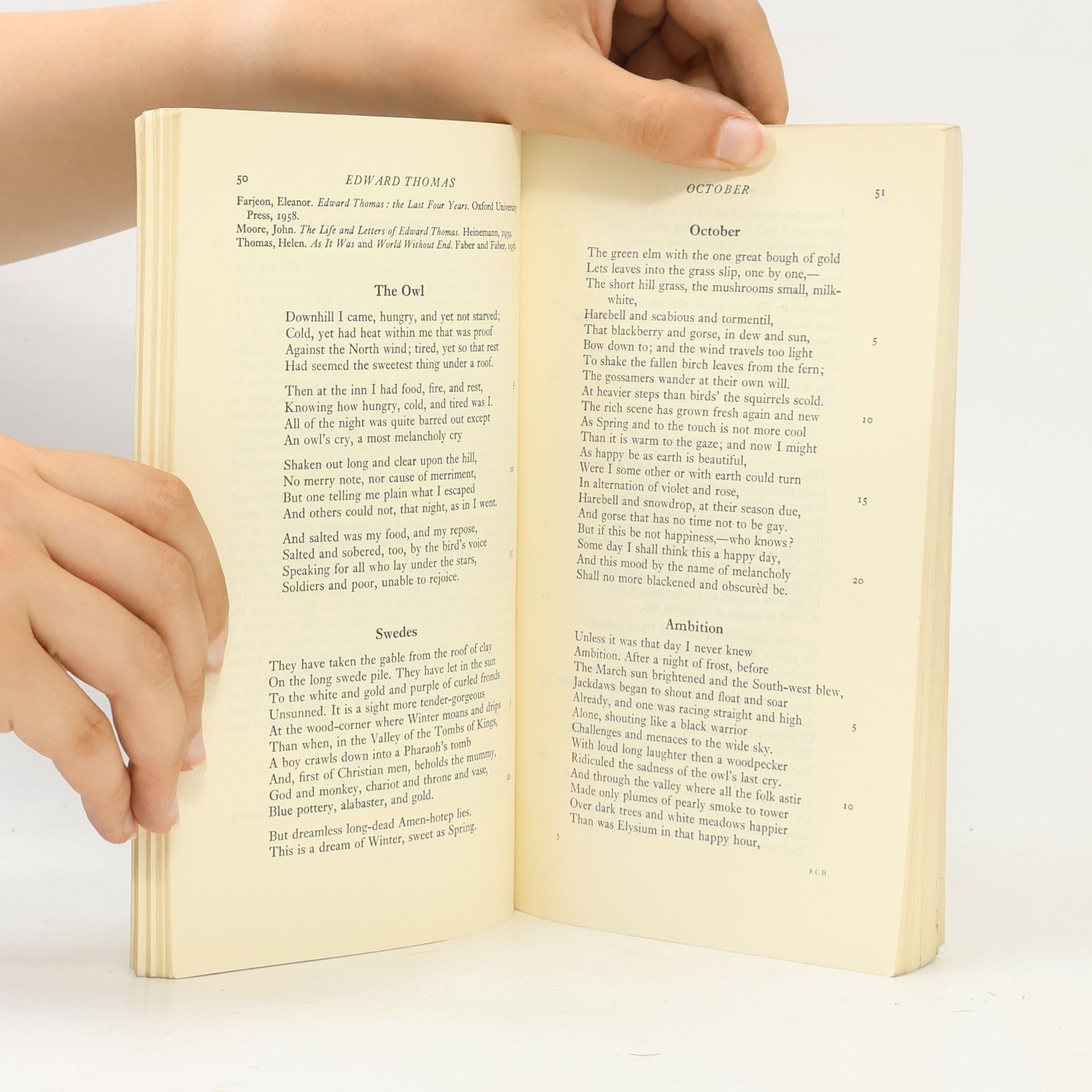 Allen Freer Cambridge Book of English Verse 1900–1939
