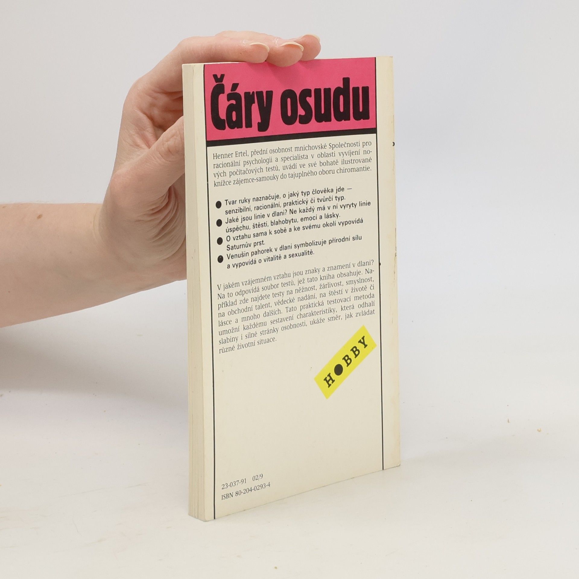 Henner Ertel Čáry osudu