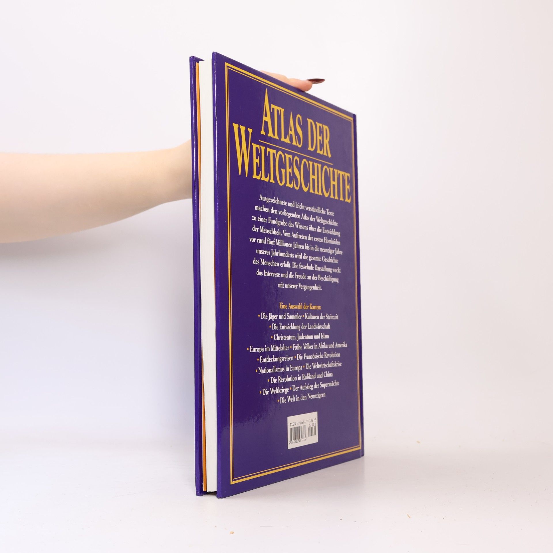 Various authors Atlas der weltgeschichte