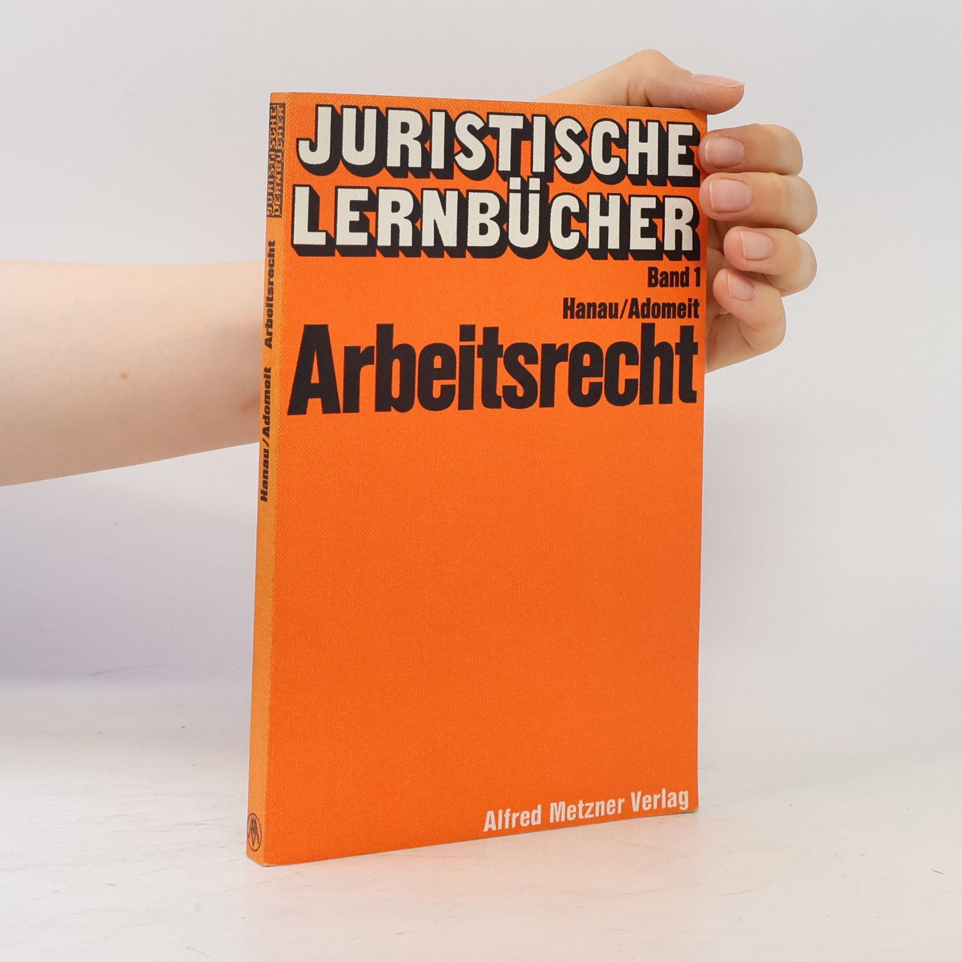 Klaus Adomeit Arbeitsrecht