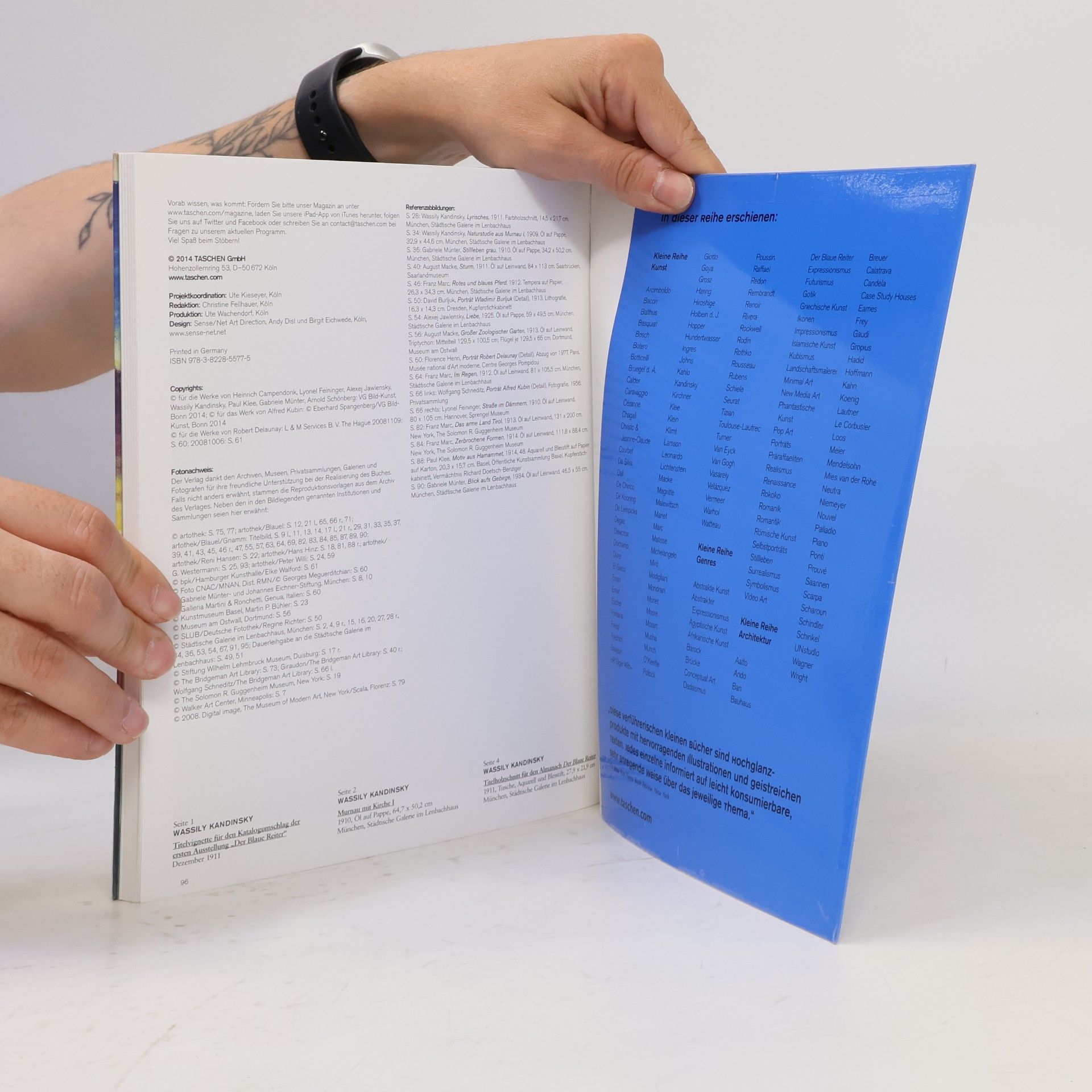Hajo Duchting Der blaue Reiter