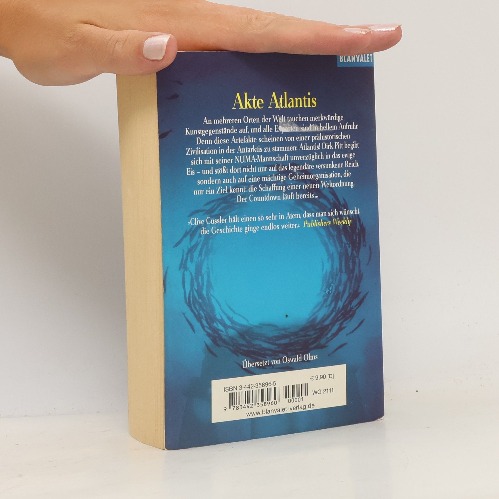 Clive Cussler Akte Atlantis