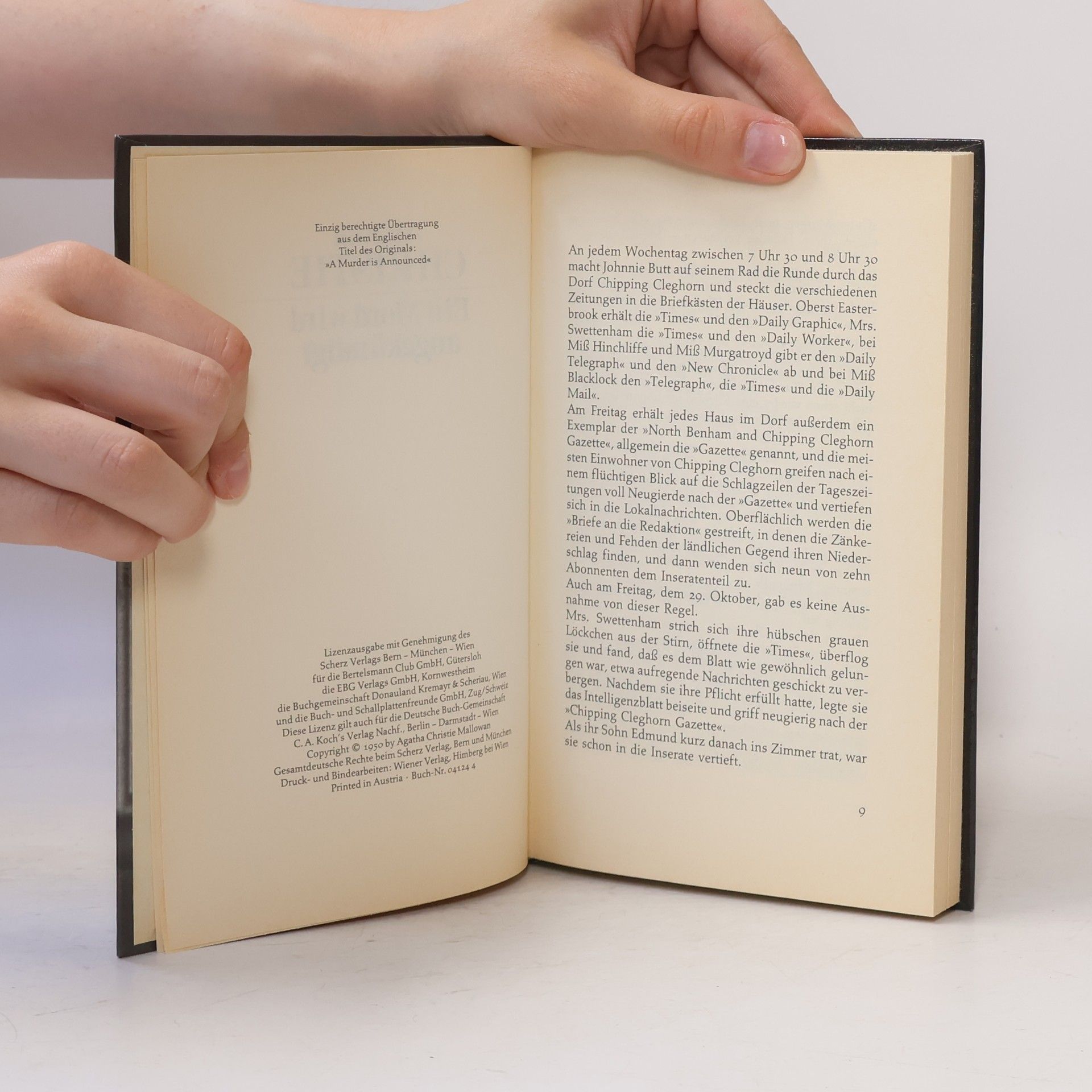 Agatha Christie Ein Mord wird angekündigt