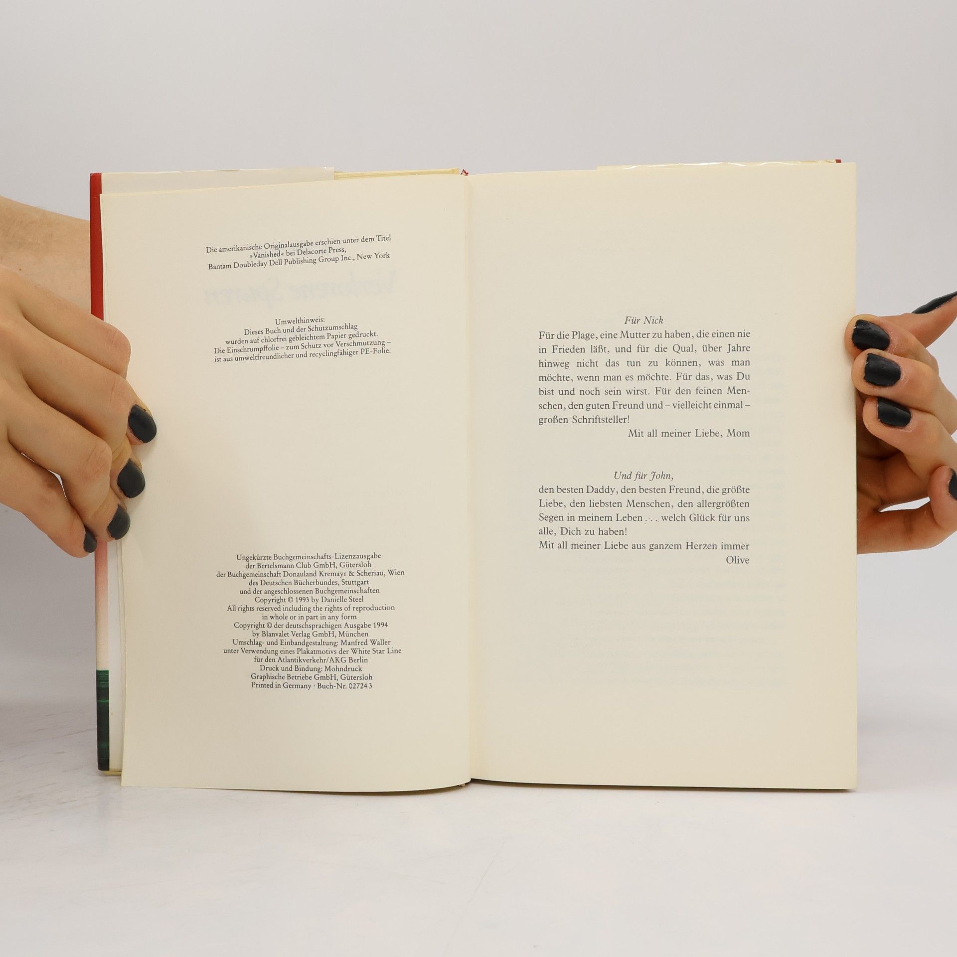 Danielle Steel Verlorene Spuren