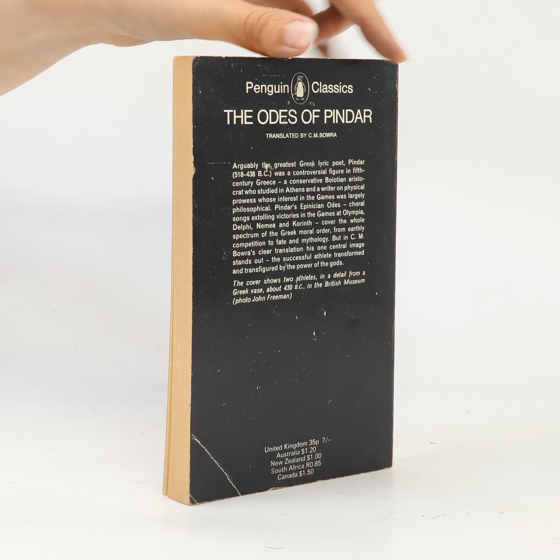 Pindar The Odes of Pindar