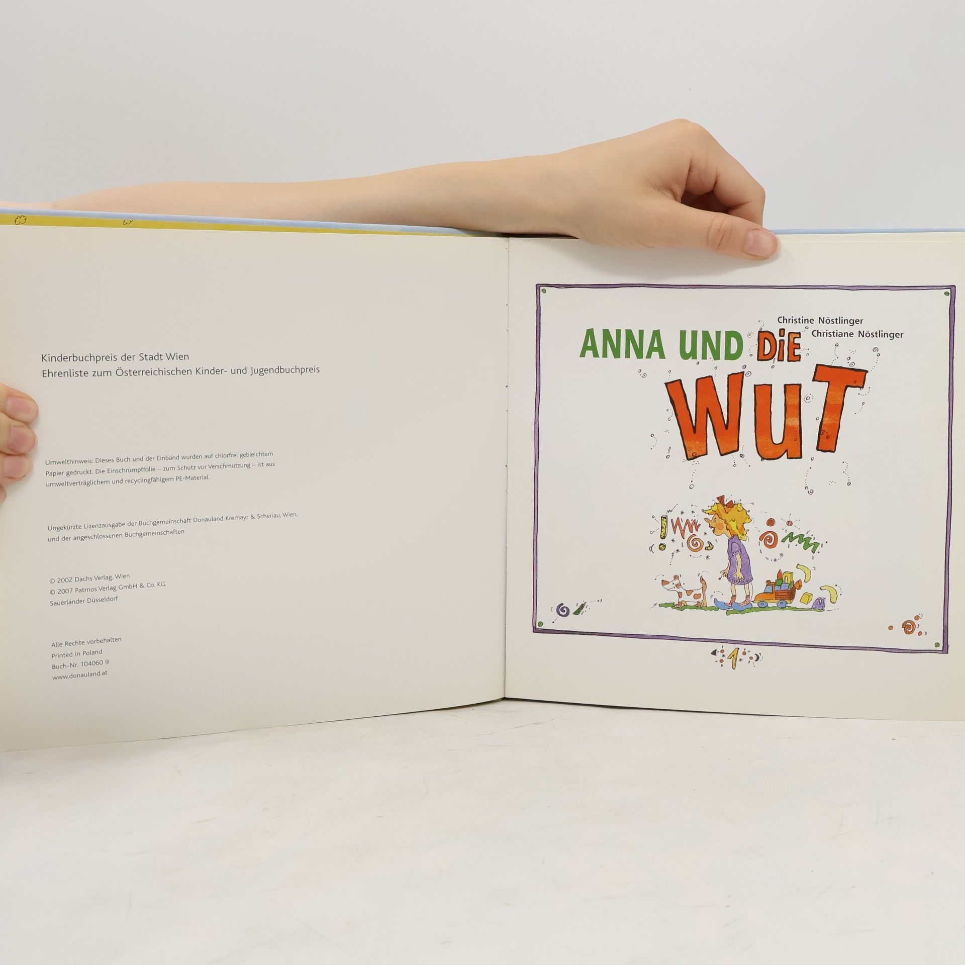 Christine Nöstlinger Anna und die Wut