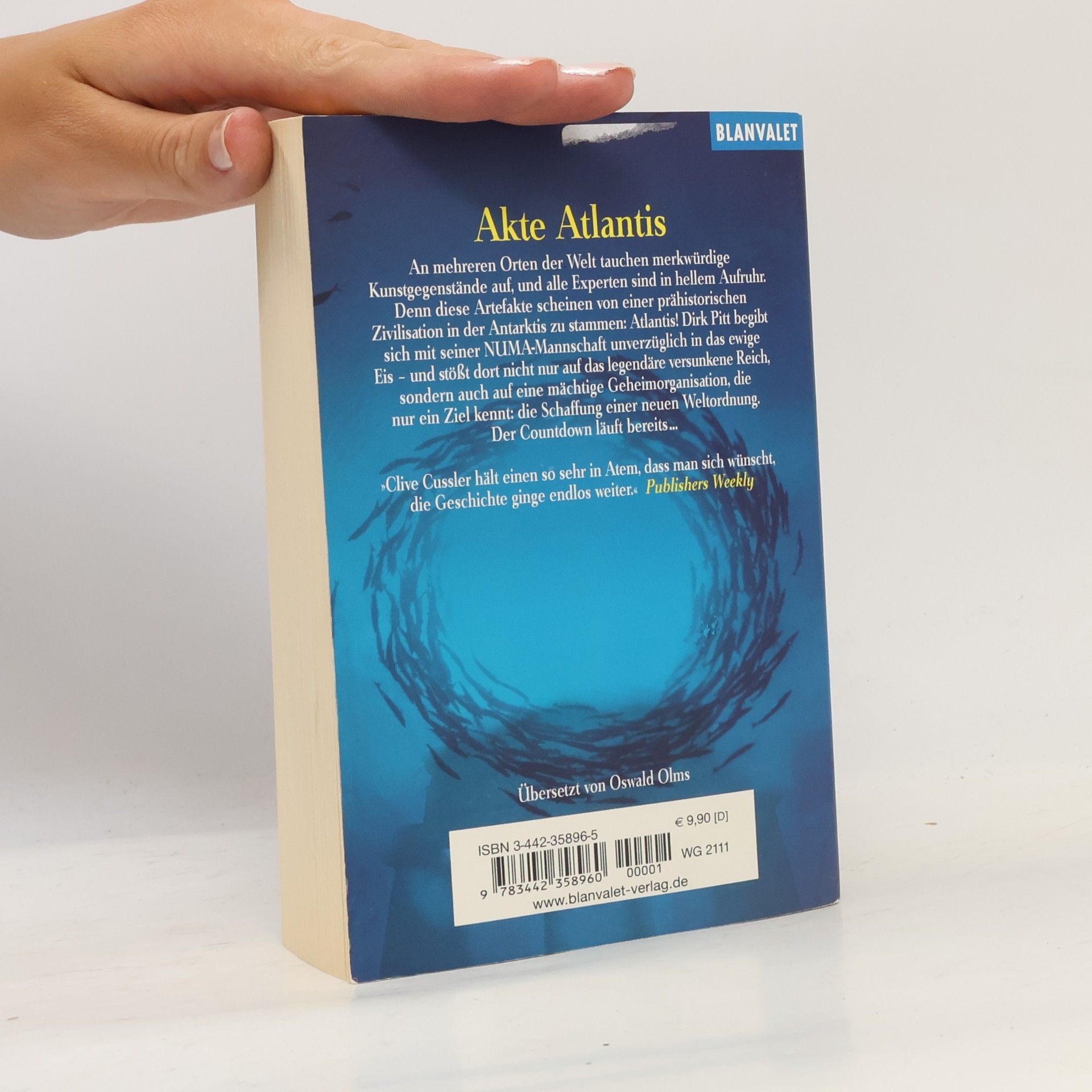 Clive Cussler Akte Atlantis