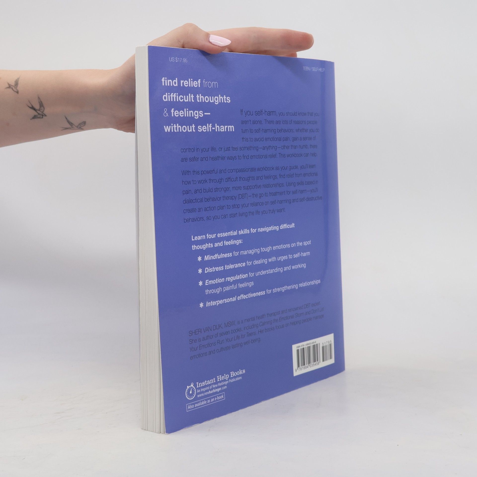 Sheri Van Dijk The DBT Skills Workbook for Teen Self-Harm