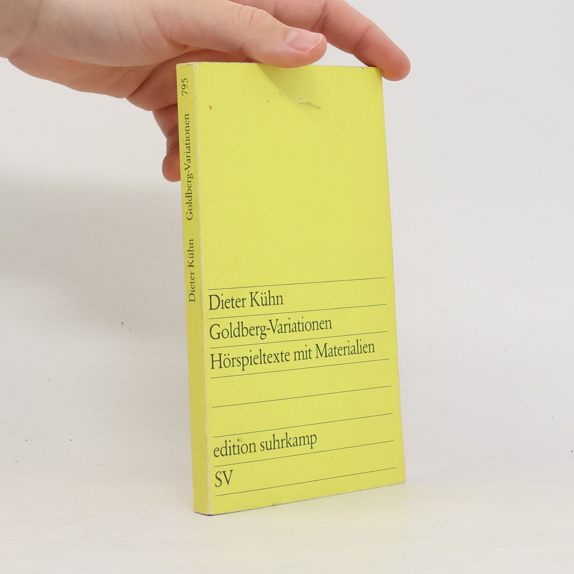 Goldberg-Variationen: Hörspieltexte mit Materialien