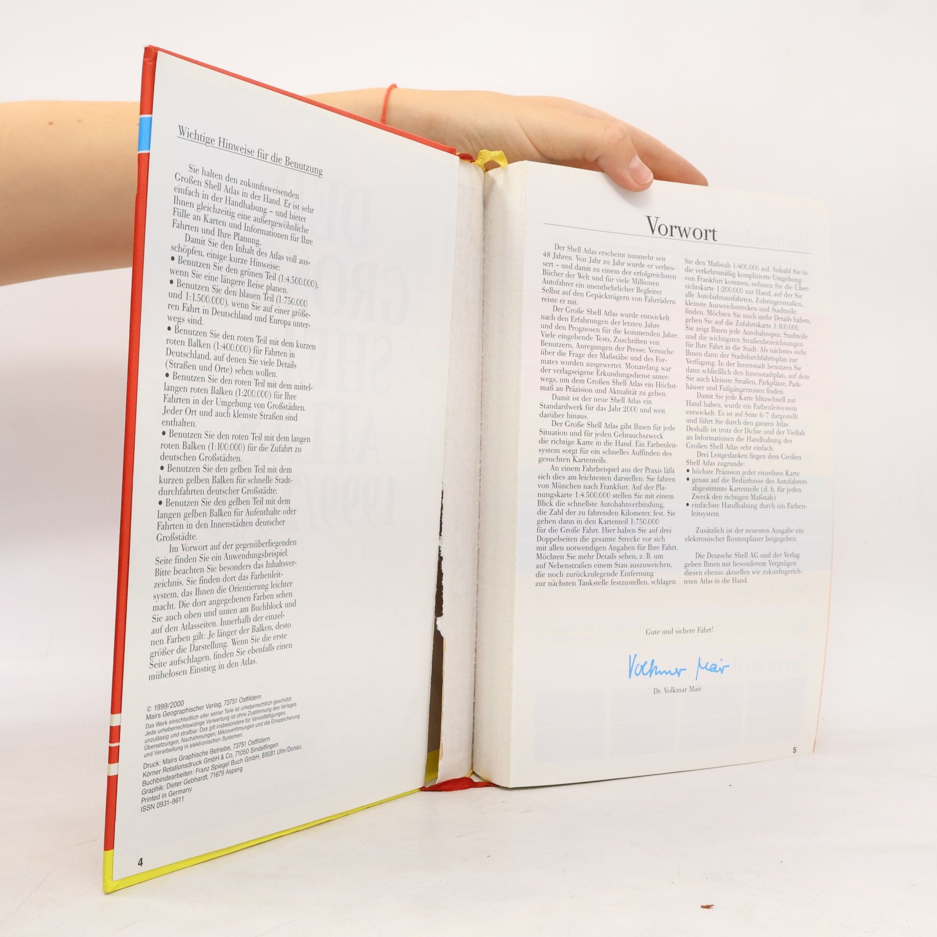 Autorenkollektiv Der grosse Shell Atlas 1999/2000
