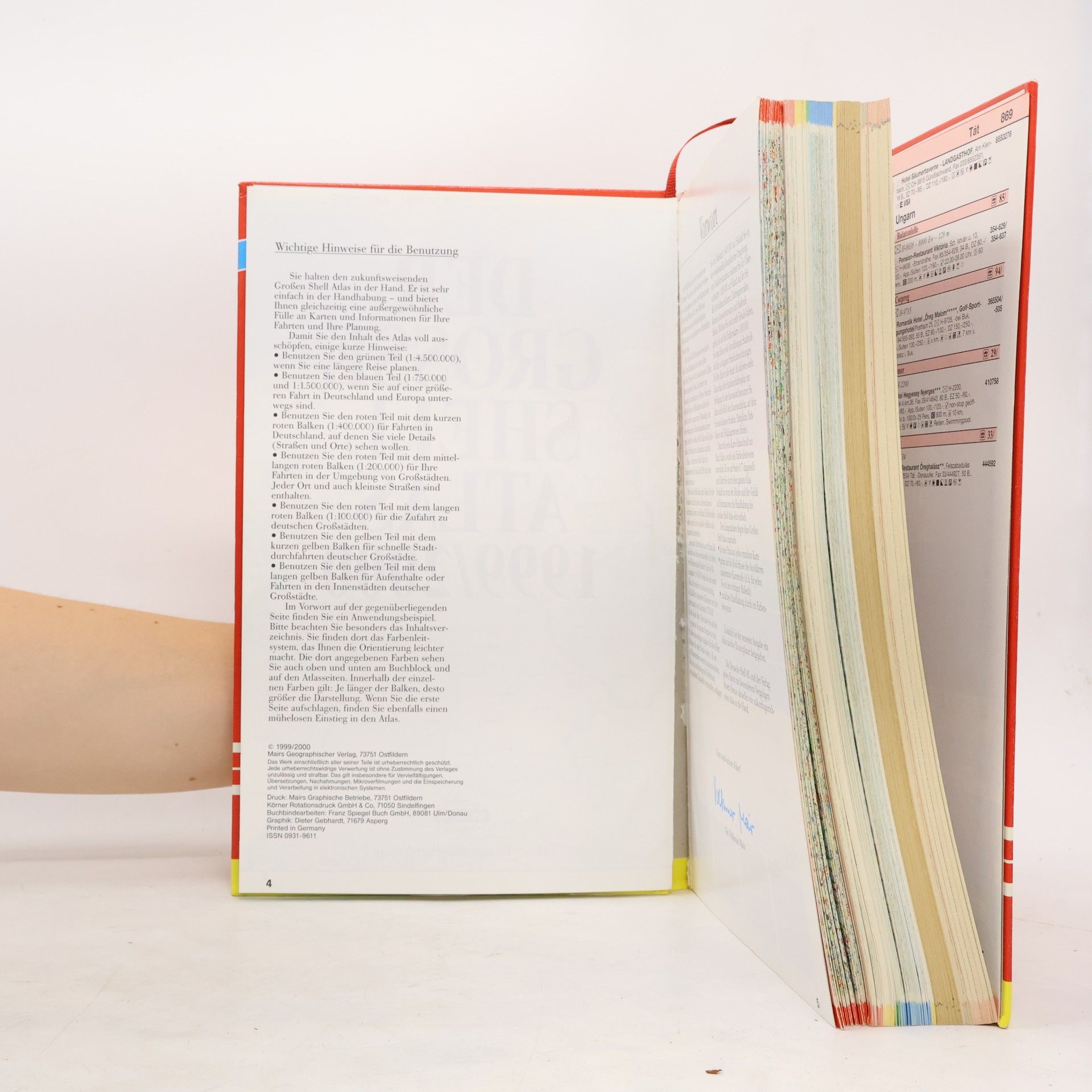 Autorenkollektiv Der grosse Shell Atlas 1999/2000
