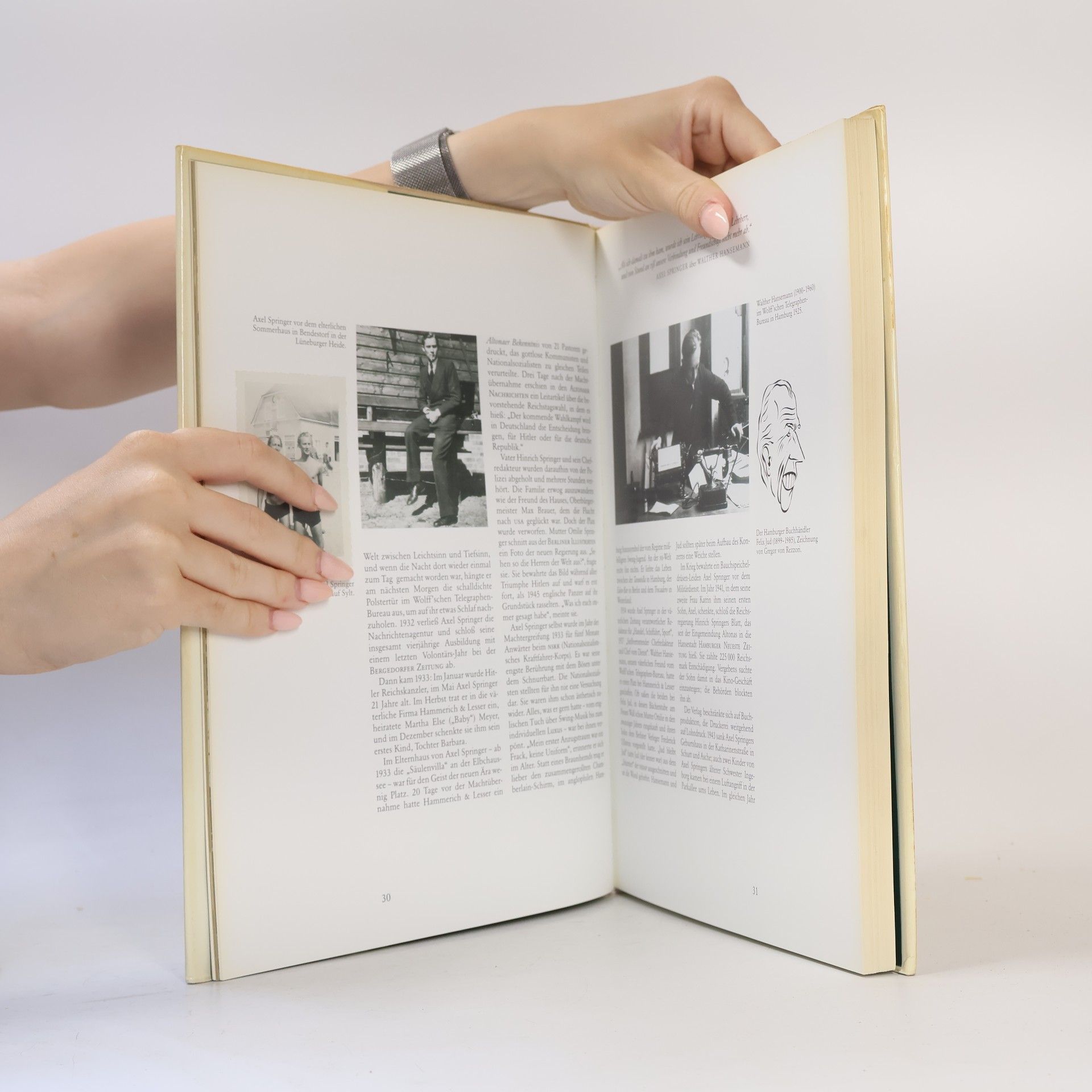 Claus Jacobi 50 Jahre Axel Springer Verlag