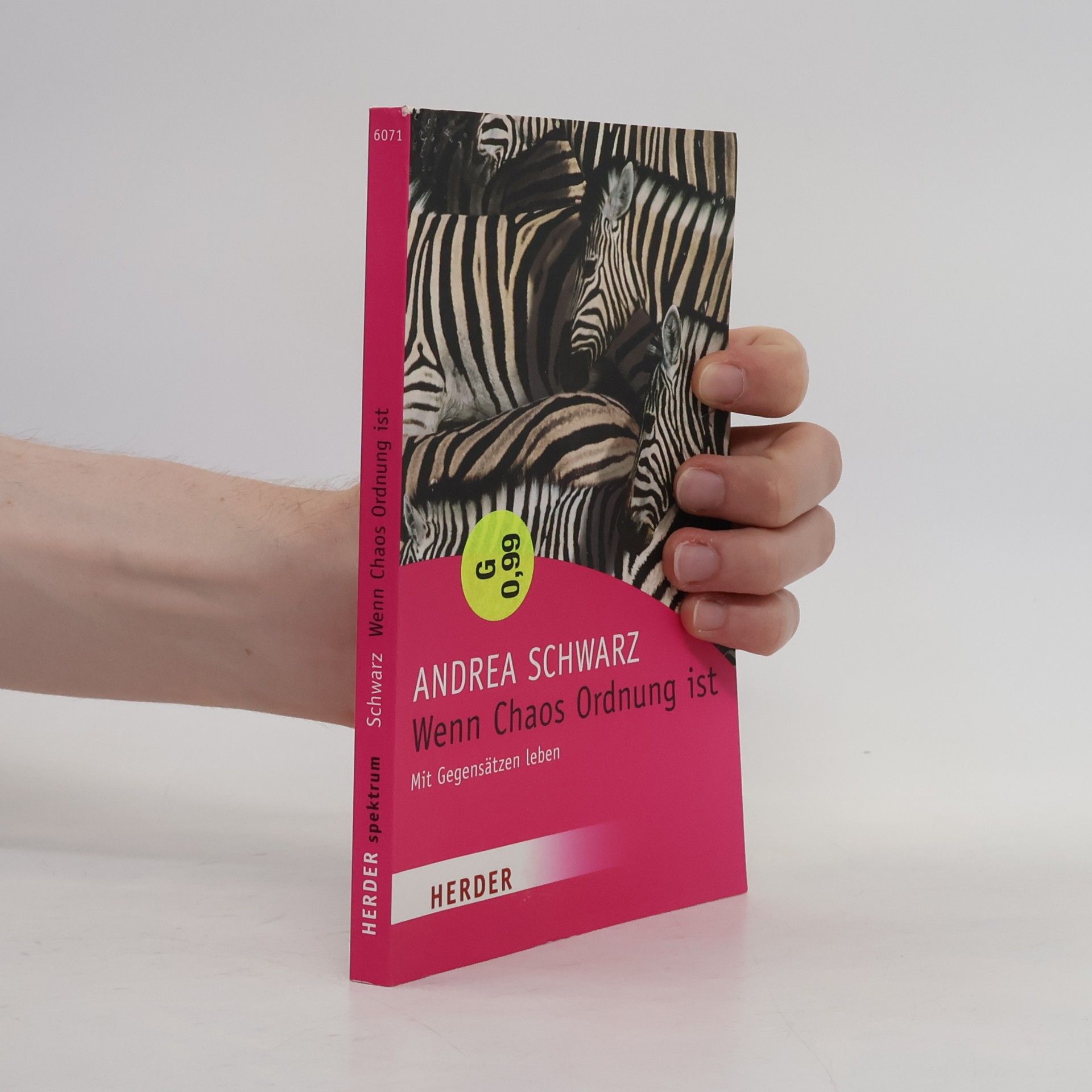 Andrea Schwarz Wenn Chaos Ordnung ist. Mit Gegensätzen leben