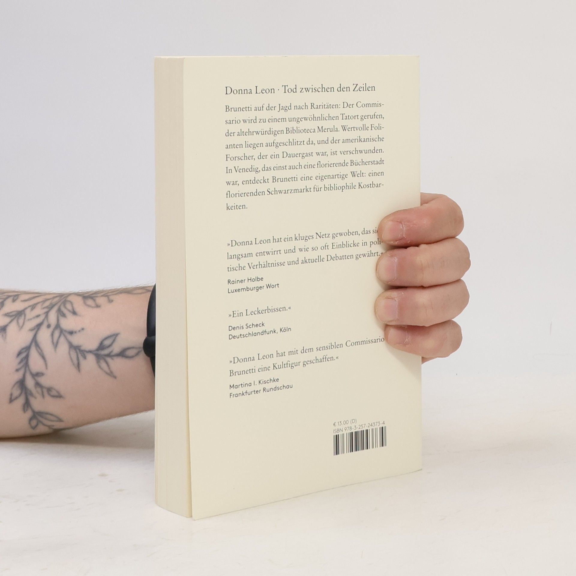 Donna Leon Tod zwischen den Zeilen