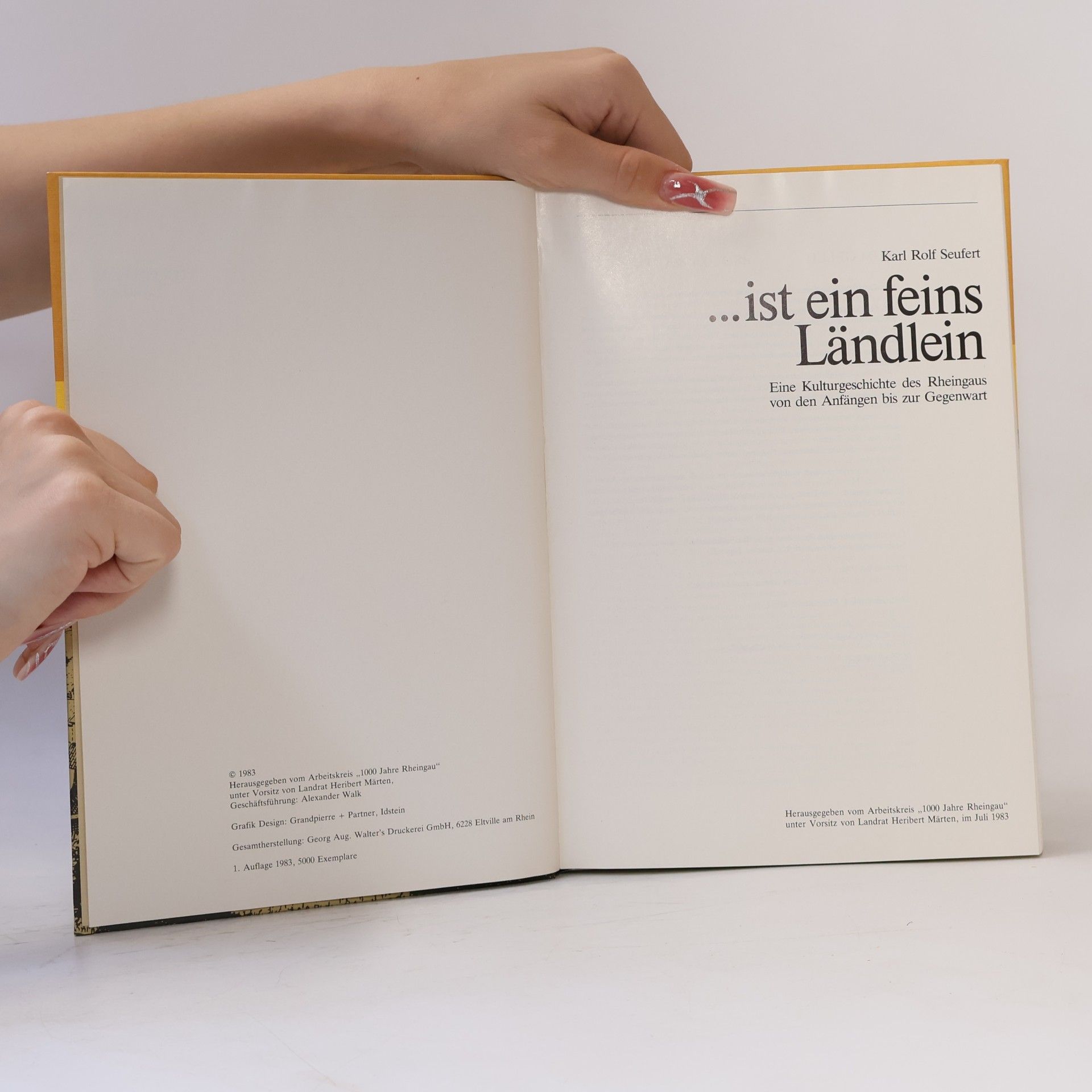 Karl Rolf Seufert ...ist ein feins Ländlein