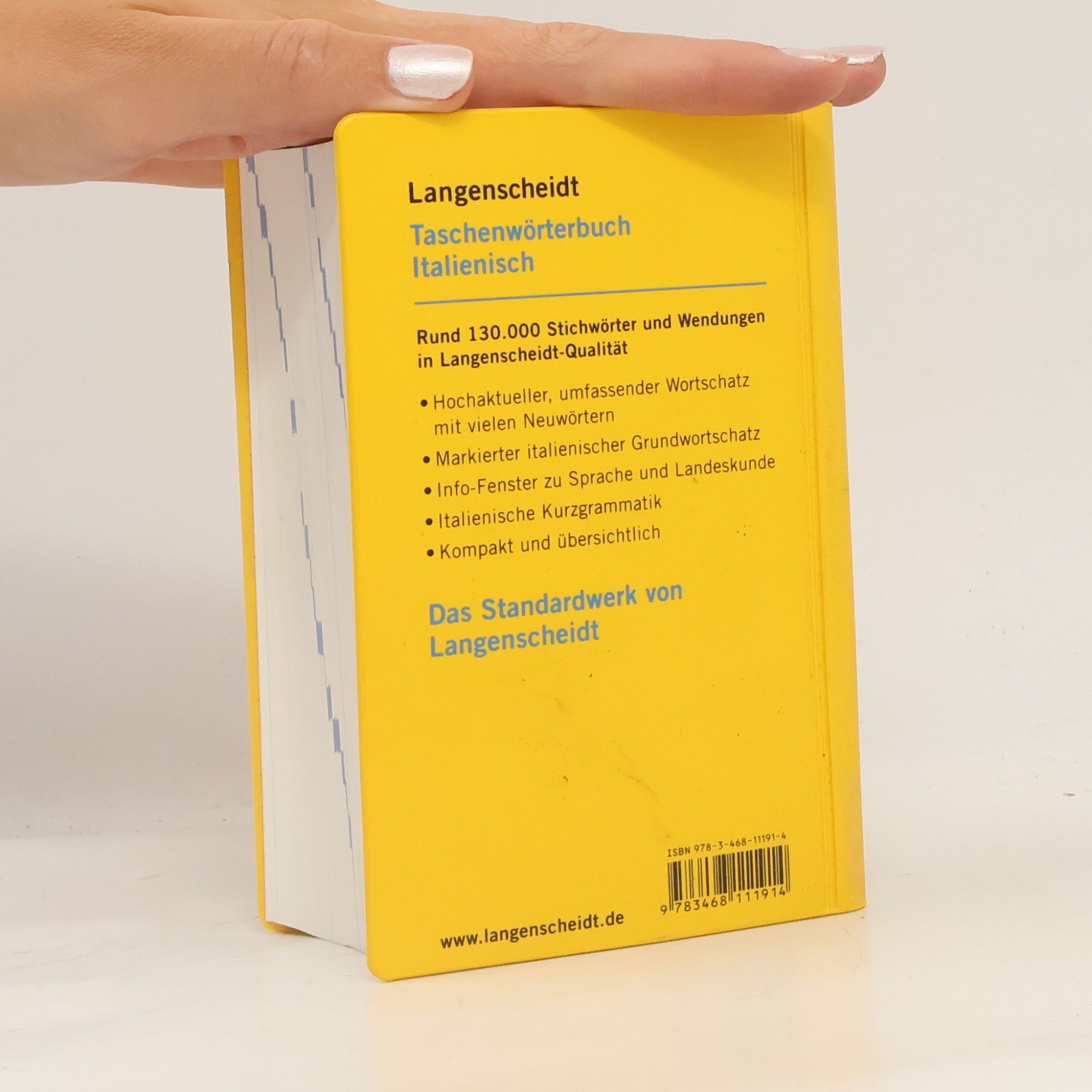 Collectif d'auteurs Langenscheidt. Taschenwörterbuch Italienisch