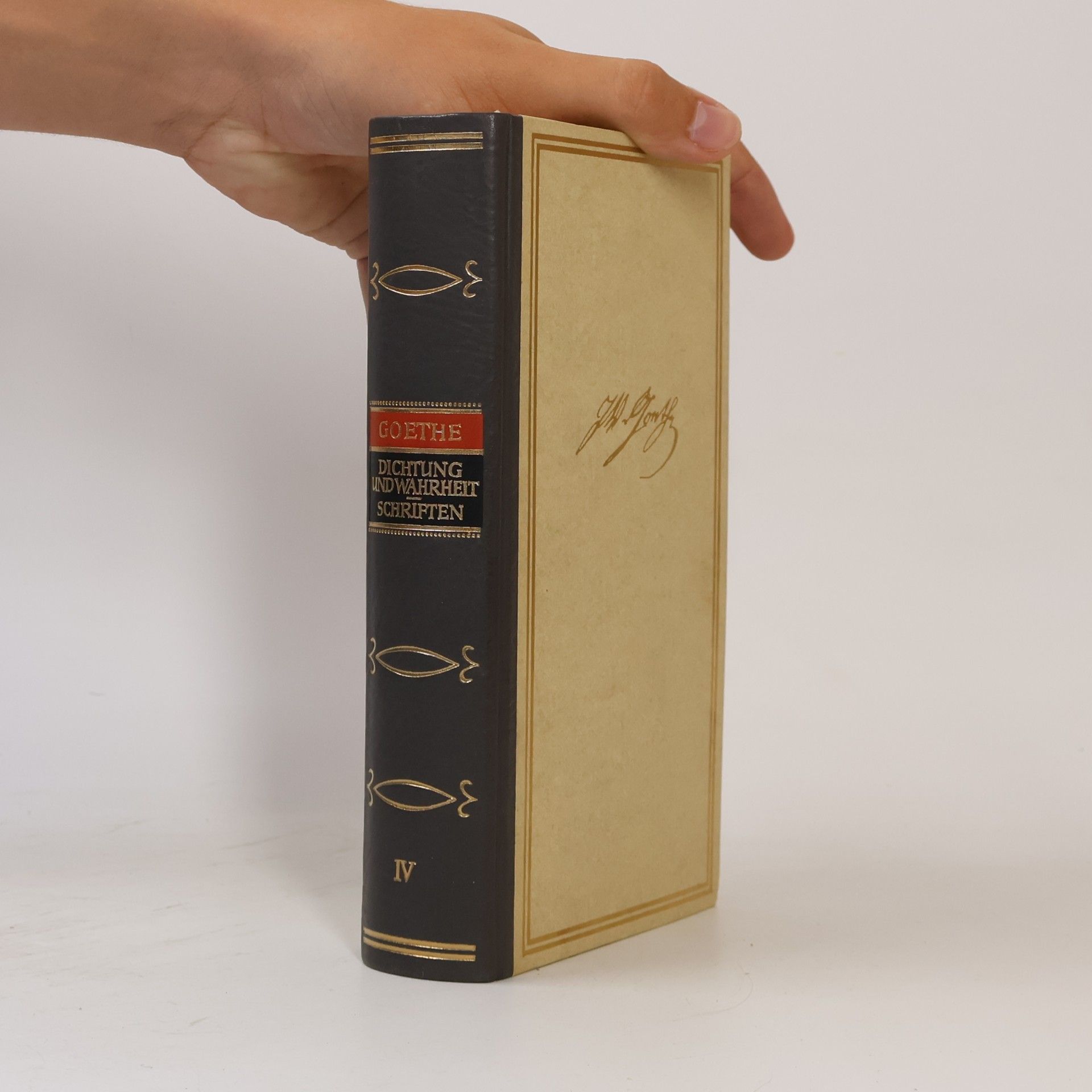 Johann Wolfgang von Goethe Dichtung und Wahrheit. Schriften IV