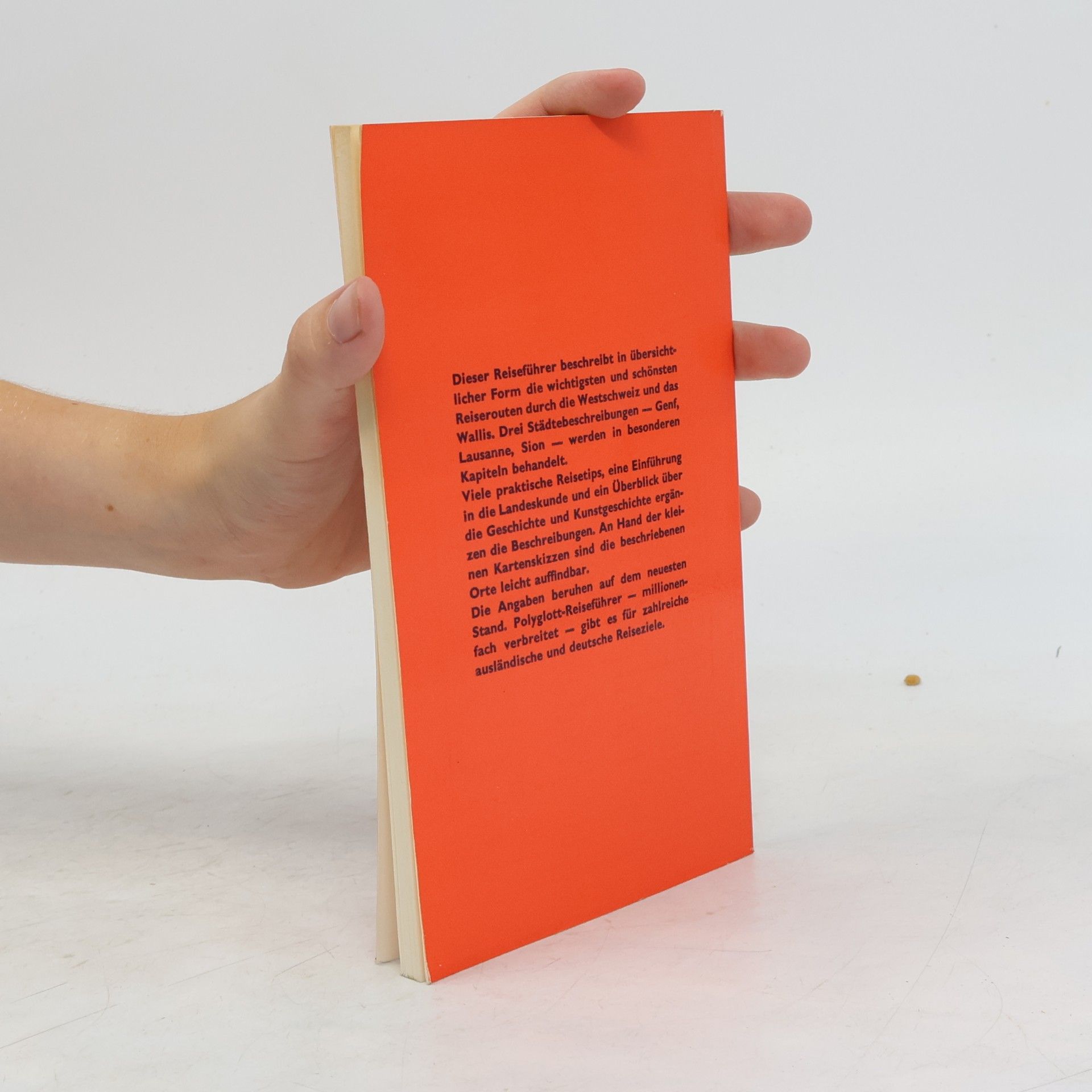 Hans Strelocke Reiseführer Westschweiz, Wallis