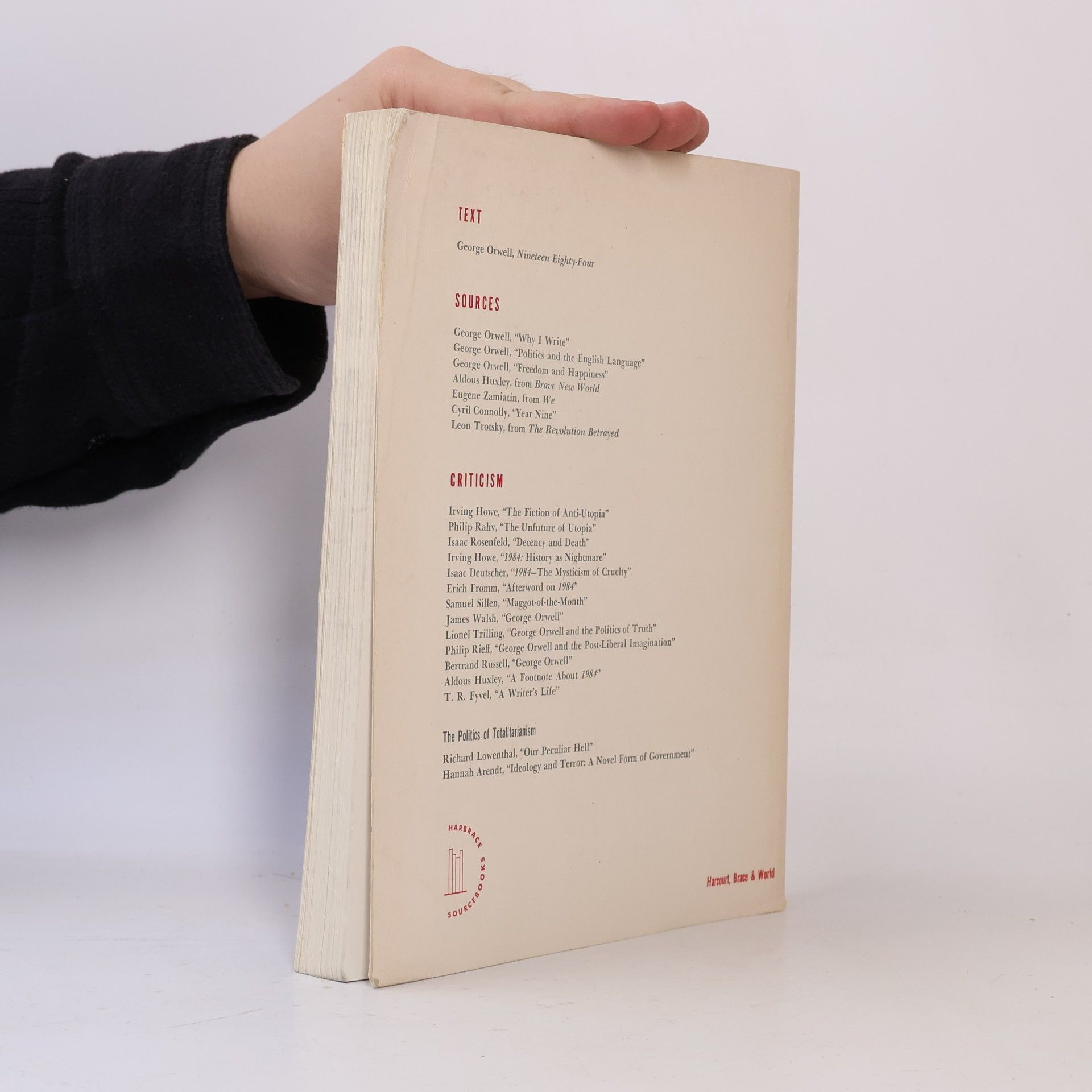 Irving Howe Orwell's Nineteen Eighty-Four