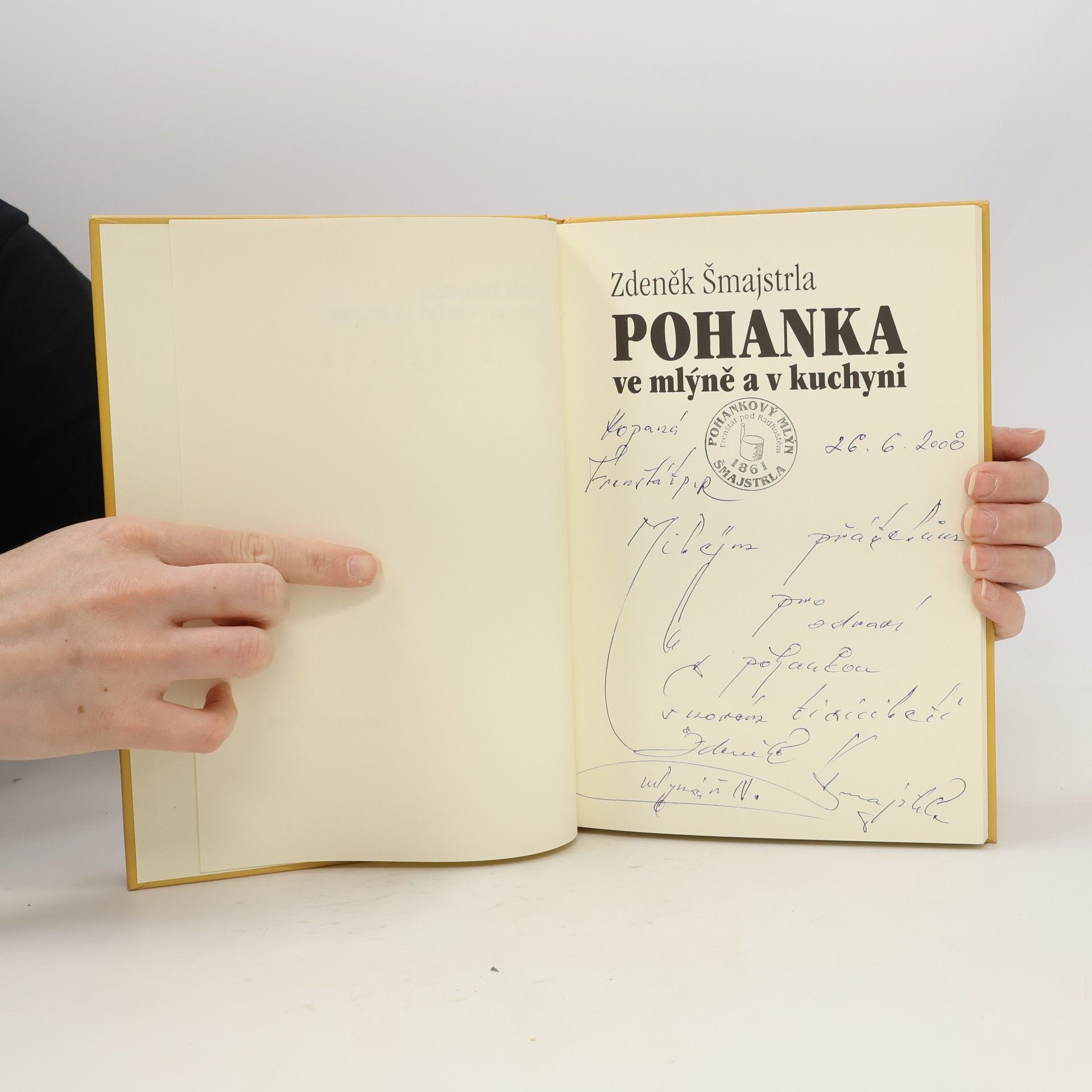 Zdeněk Šmajstrla Pohanka ve mlýně a v kuchyni