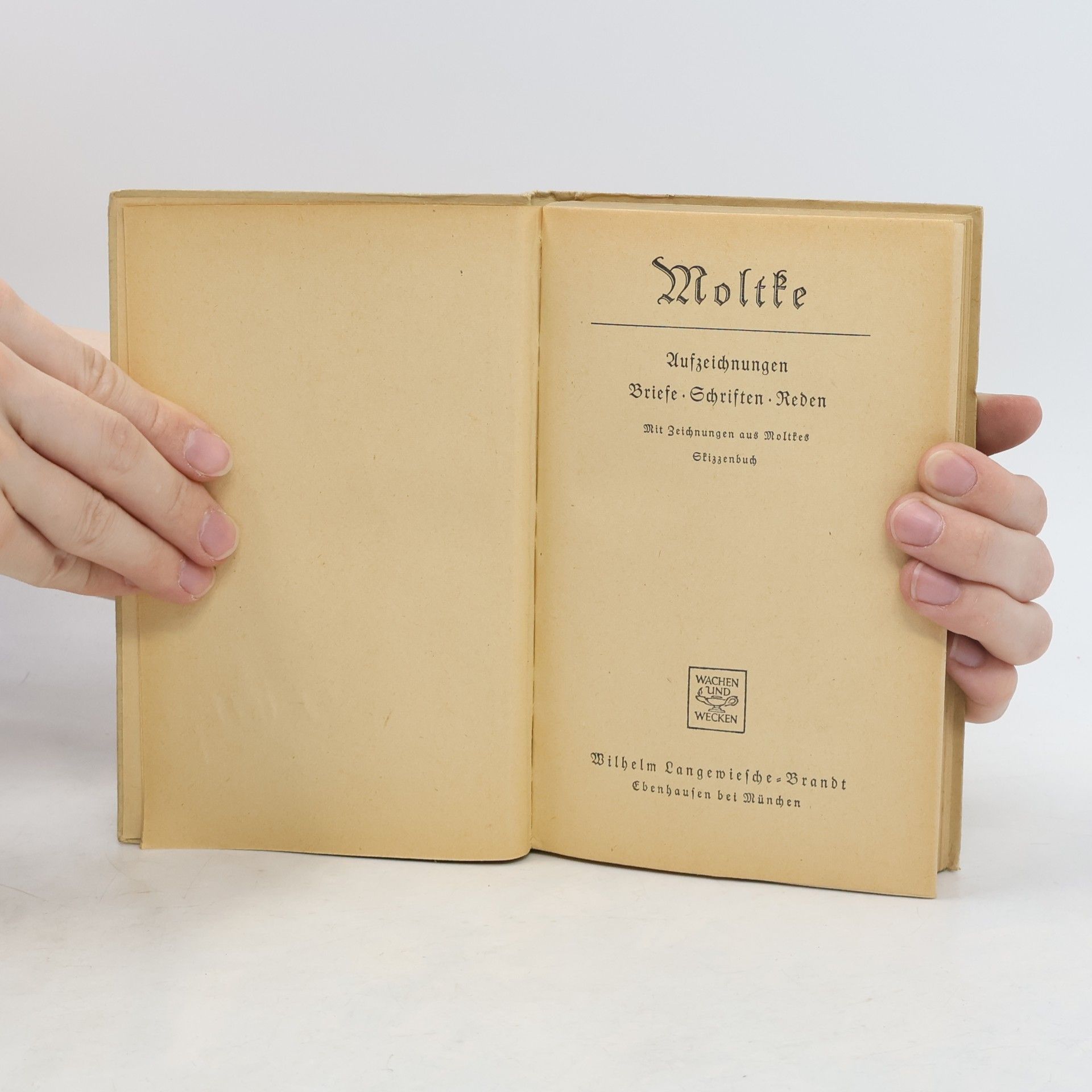 Helmuth Karl Bernhard von Moltke Aufzeichnungen, Briefe, Schriften, Reden