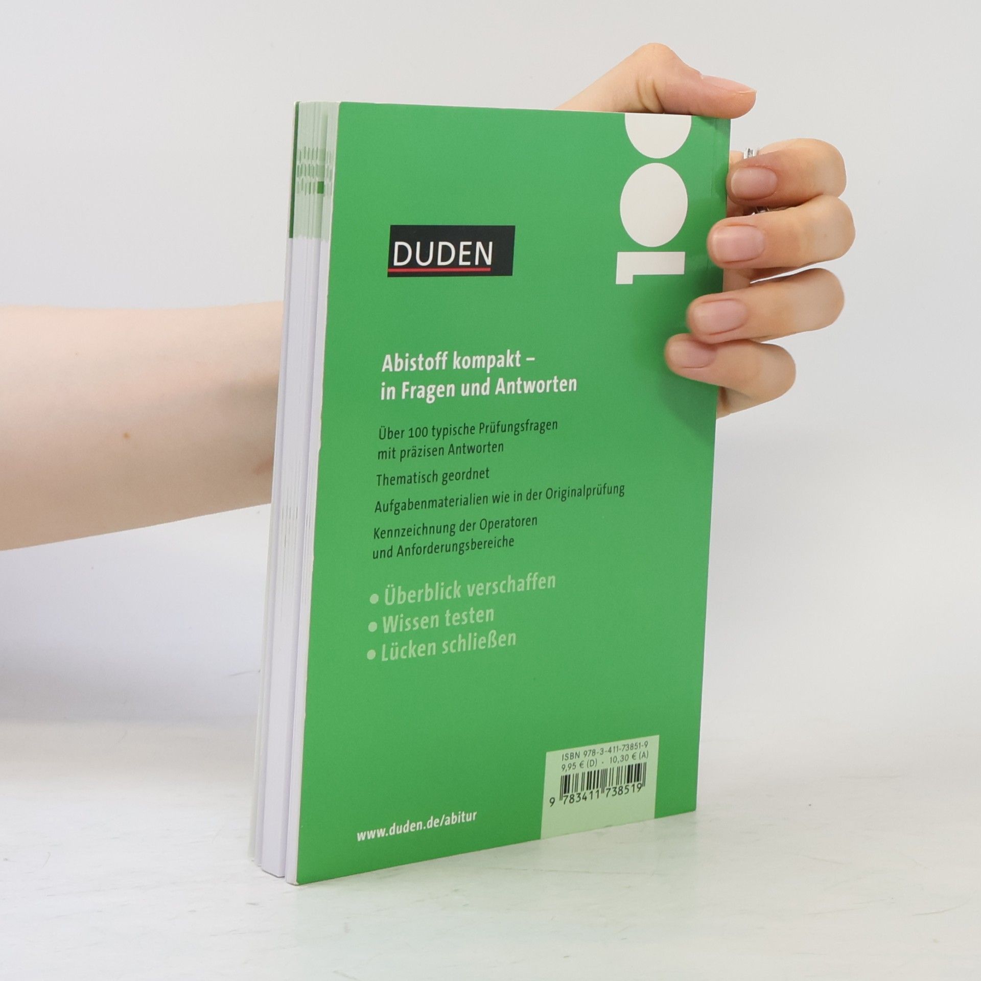 Wilfried Probst Duden, 100 Prüfungsfragen Abitur Biologie