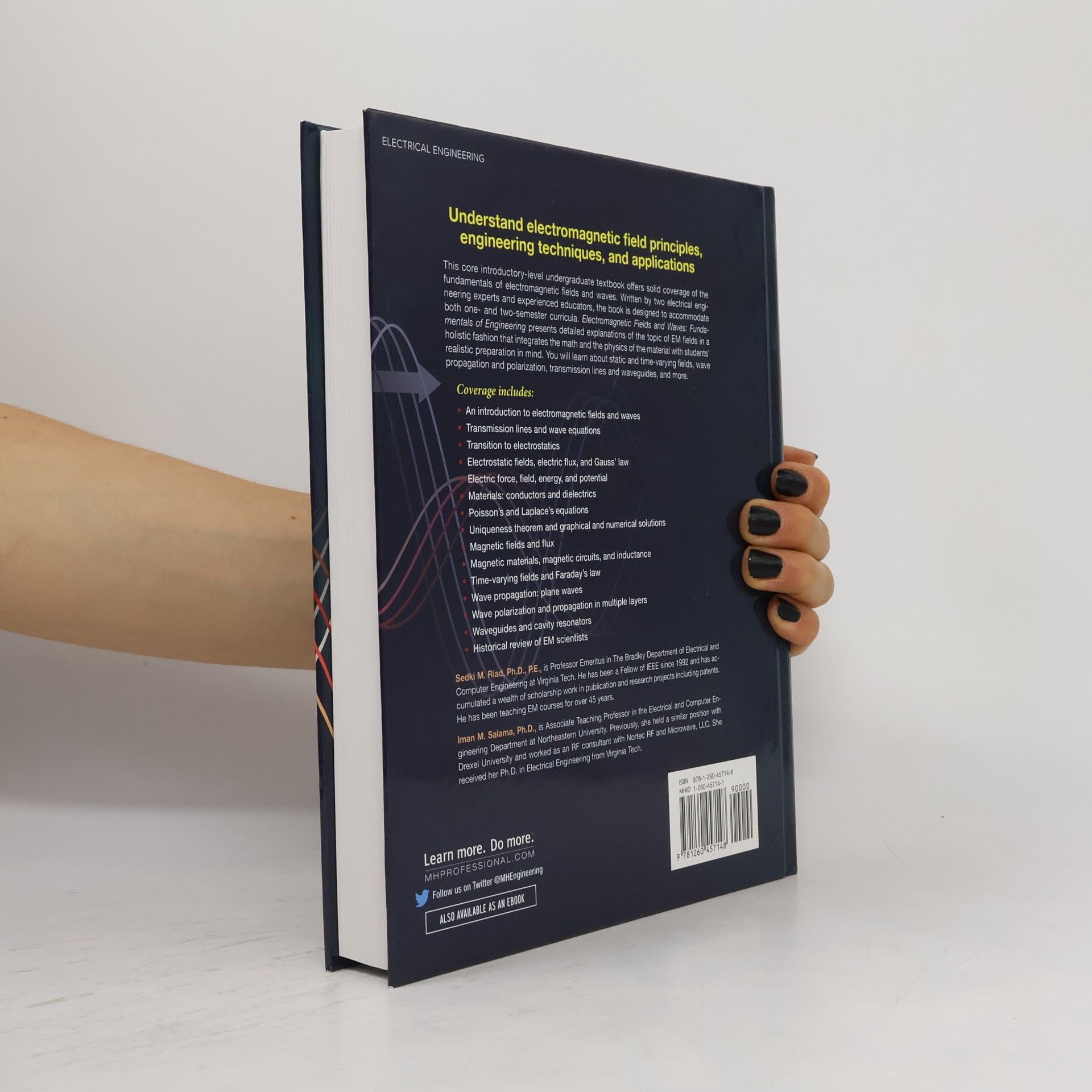 Sedki M Riad Electromagnetic Fields and Waves: Fundamentals of Engineering