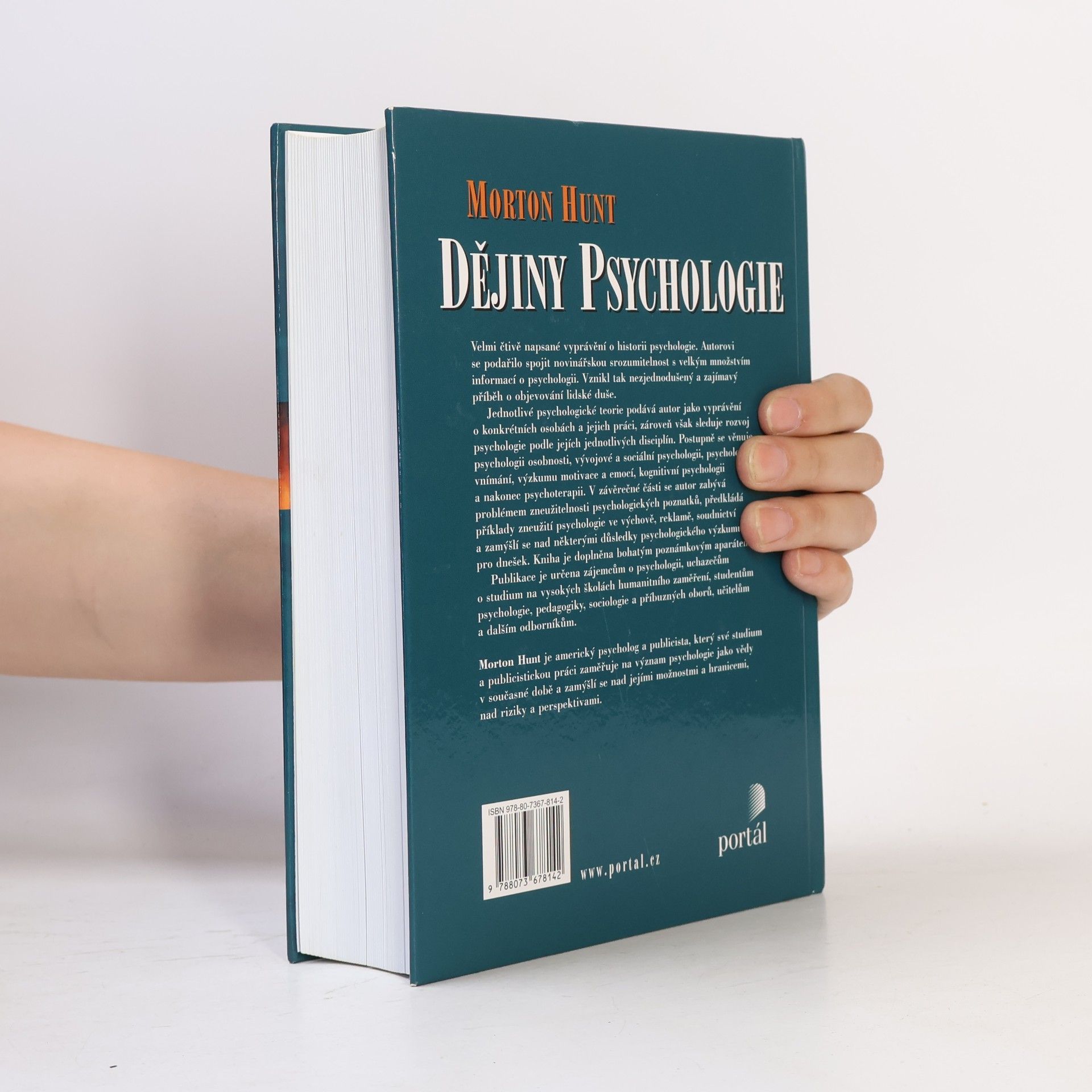 Morton Hunt Dějiny psychologie