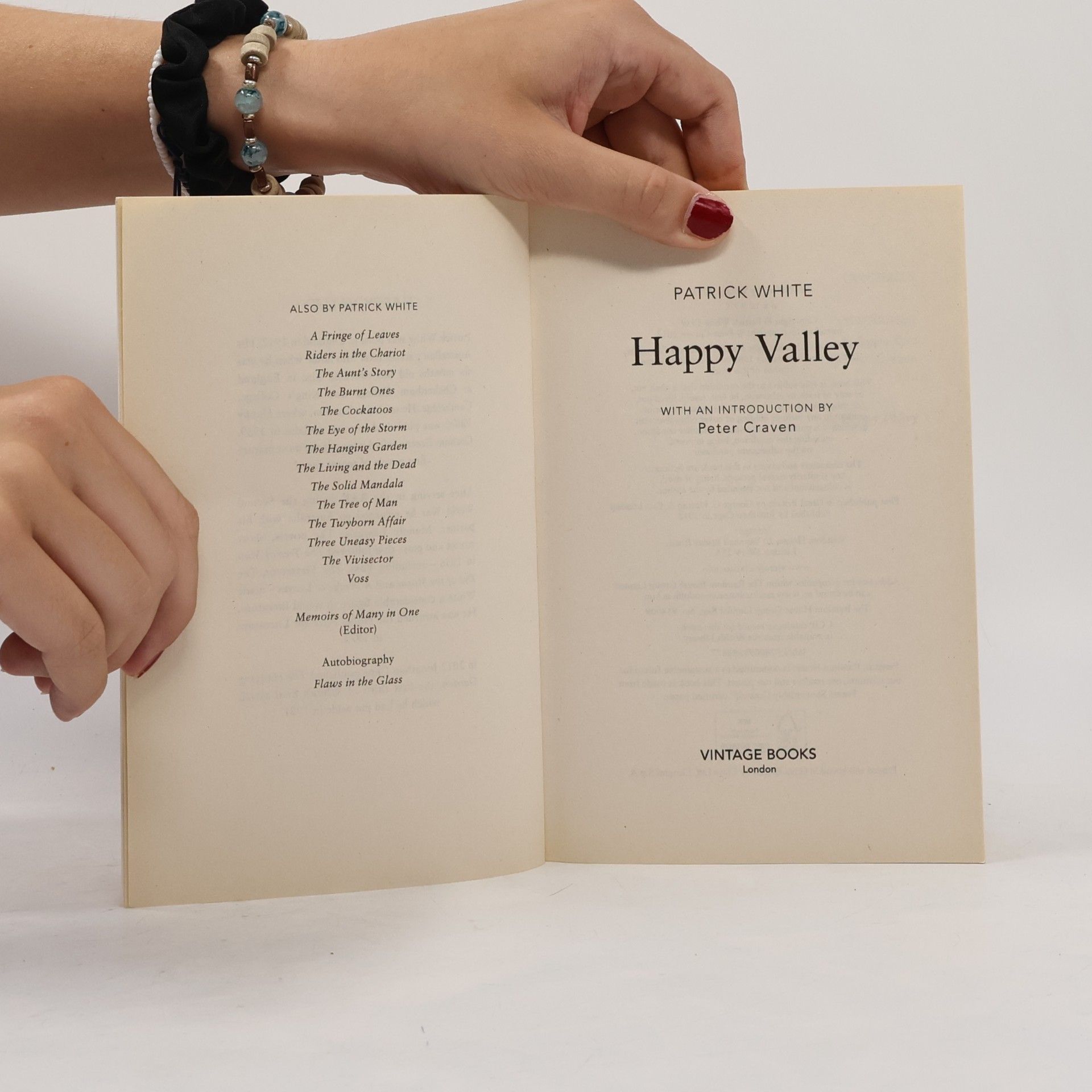 Patrick White Happy Valley