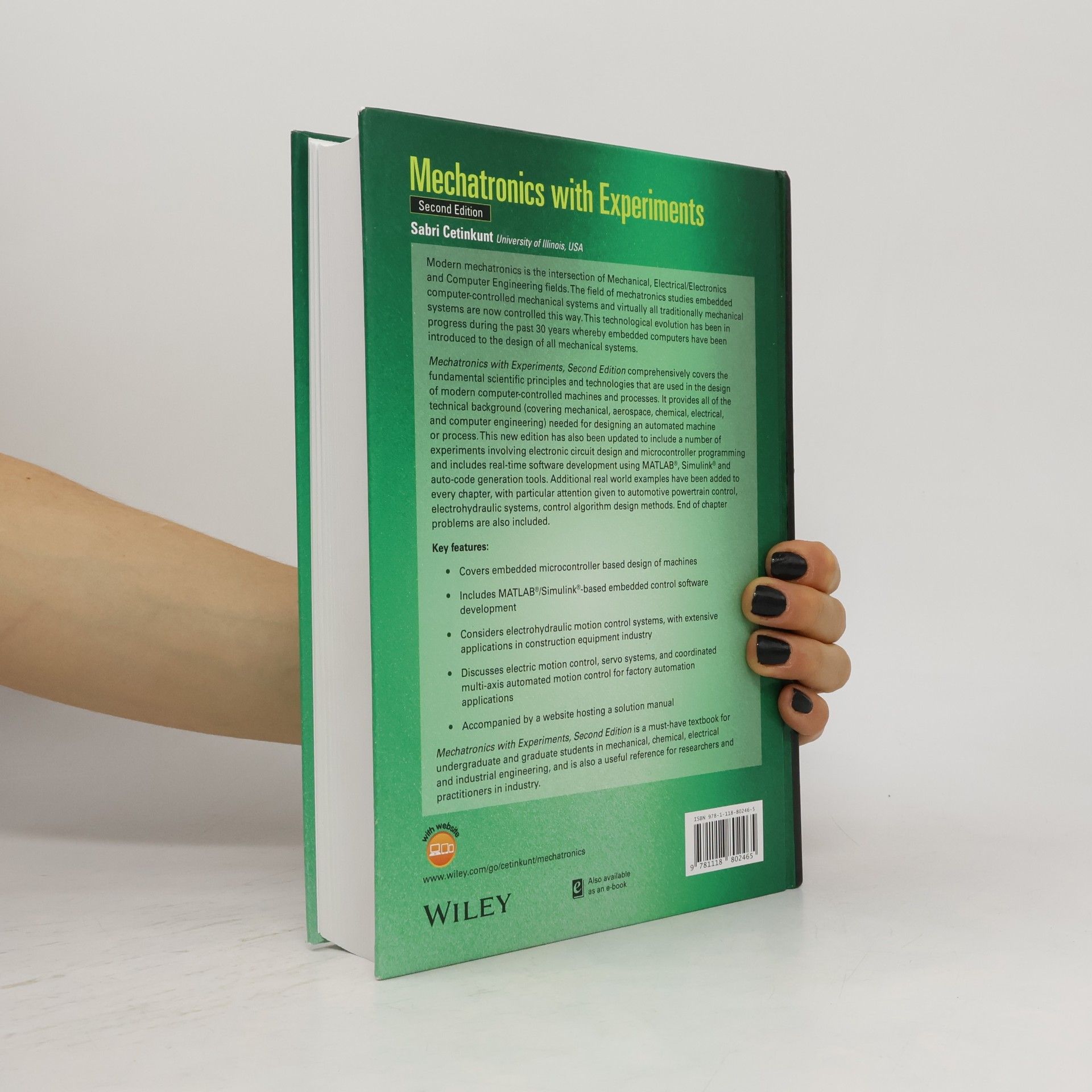 Sabri Cetinkunt Mechatronics with Experiments