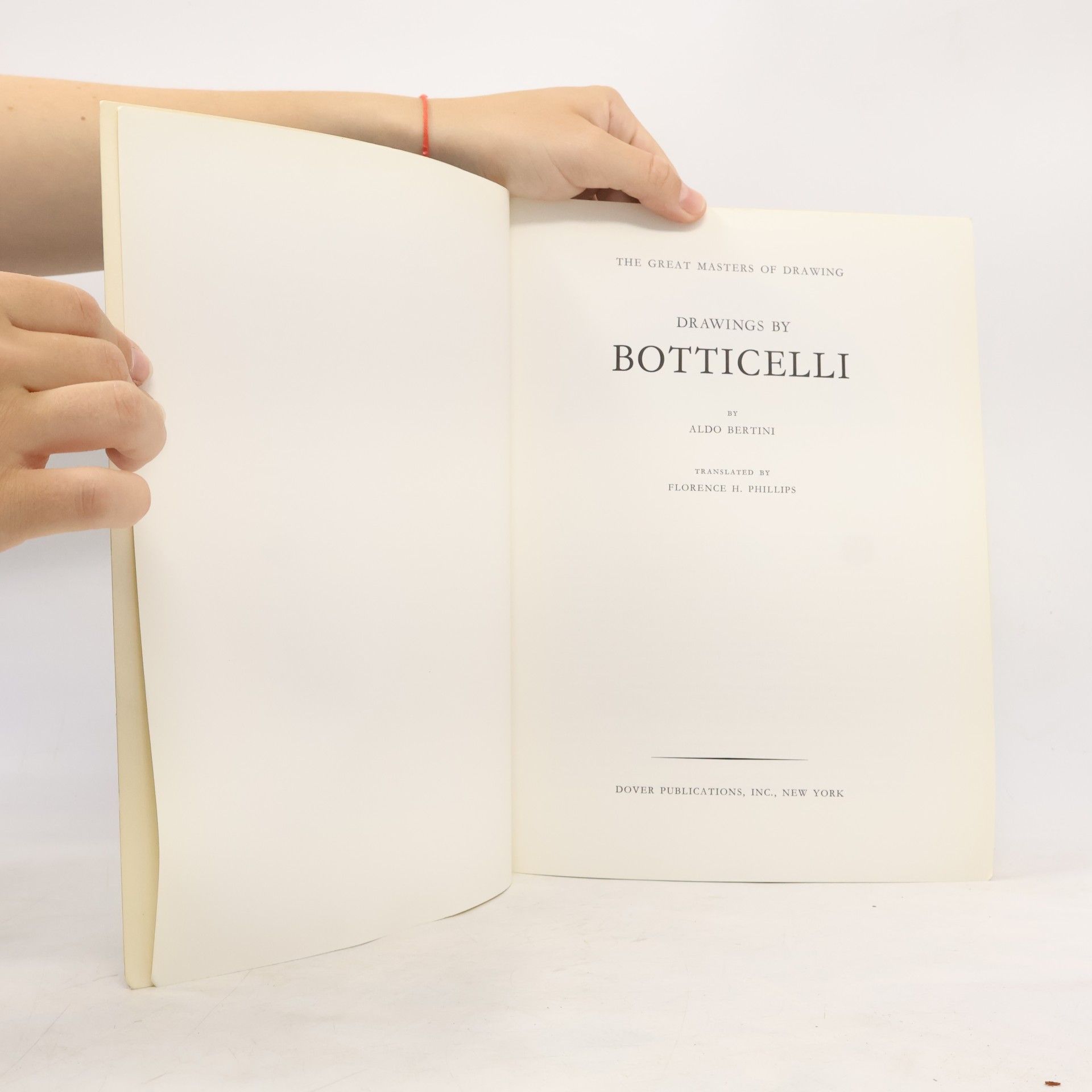 Aldo Bertini Drawings by Botticelli