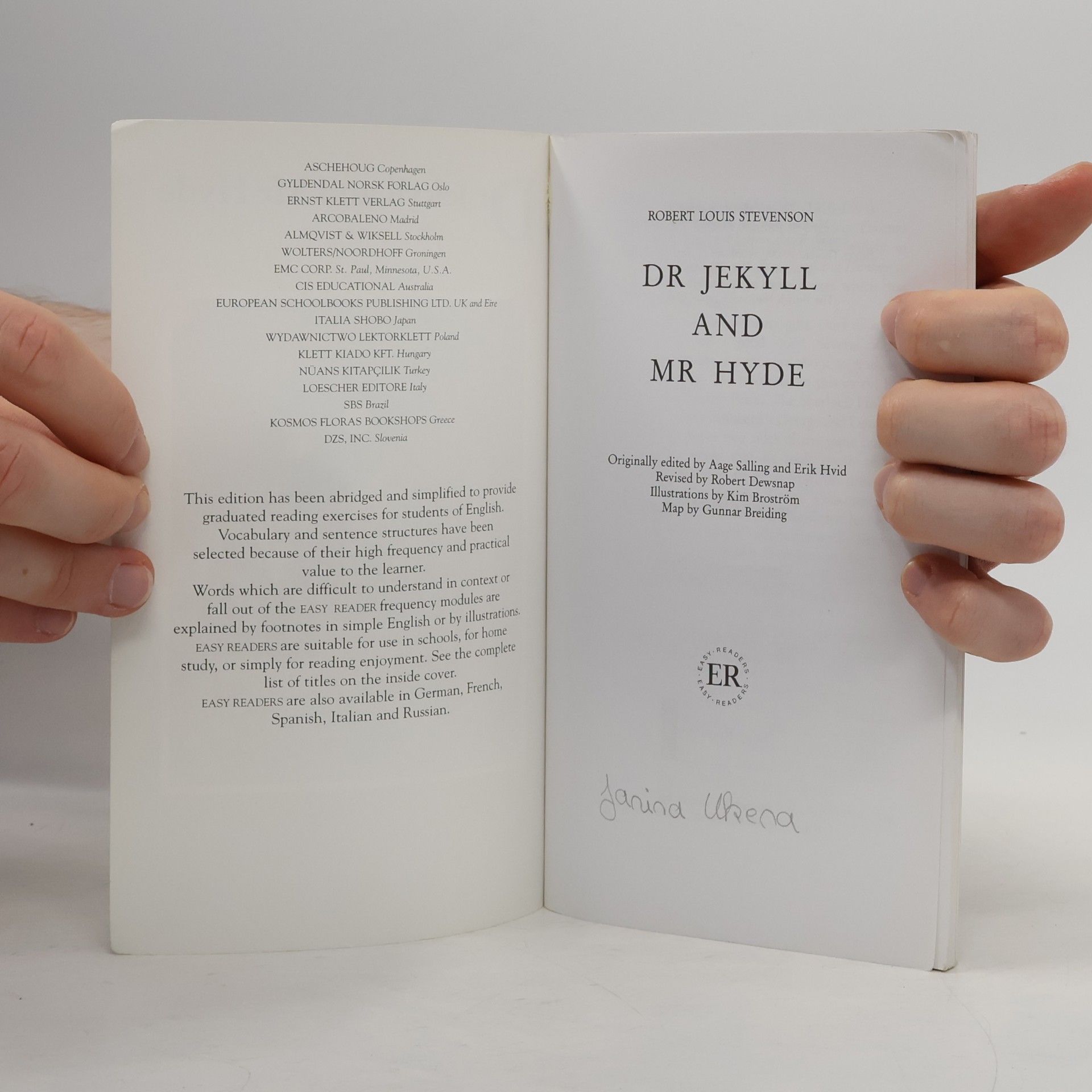 R L Stevenson Easy Readers: Dr Jekyll and Mr Hyde
