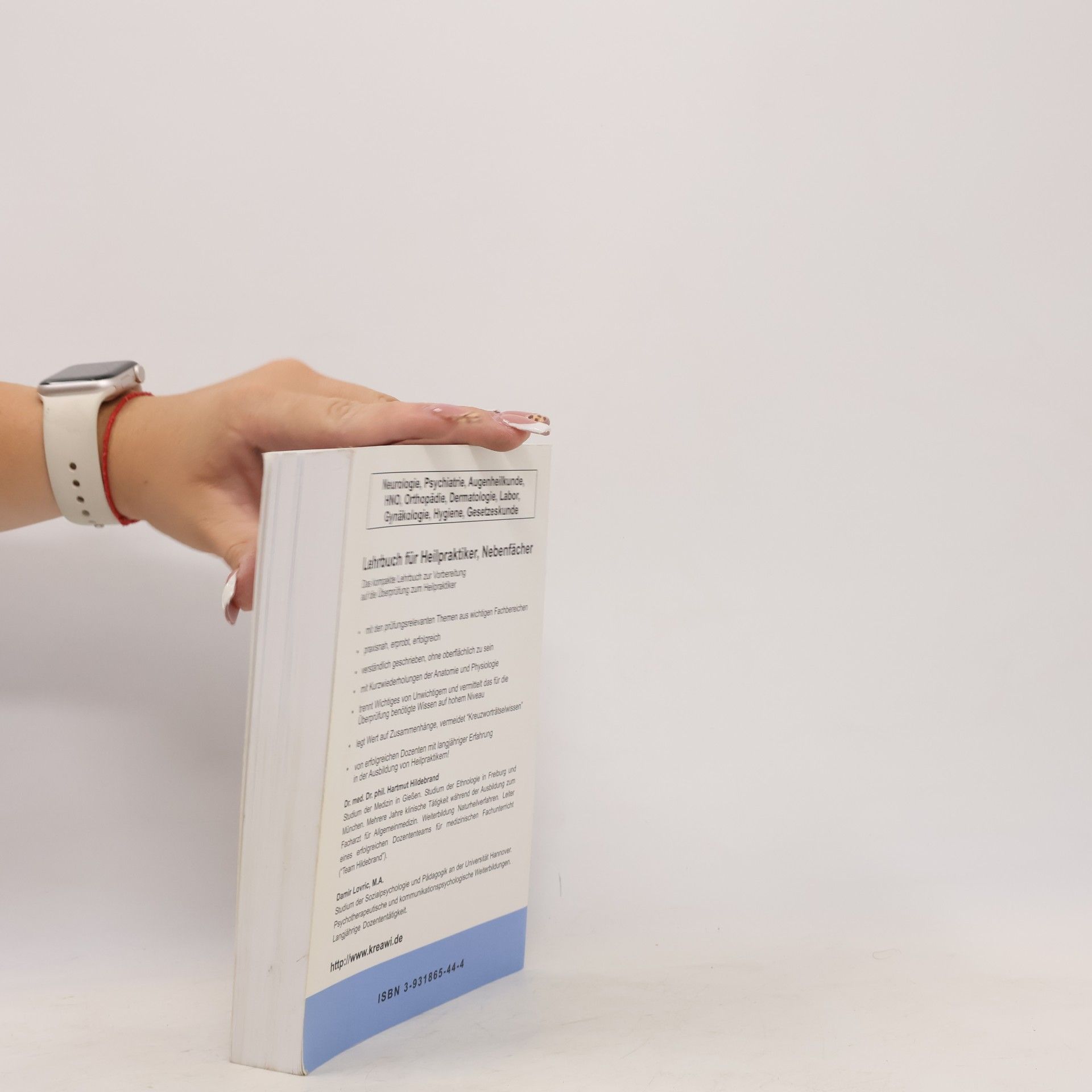Dr. Dr. Hartmut Hildebrand Lehrbuch für Heilpraktiker 2