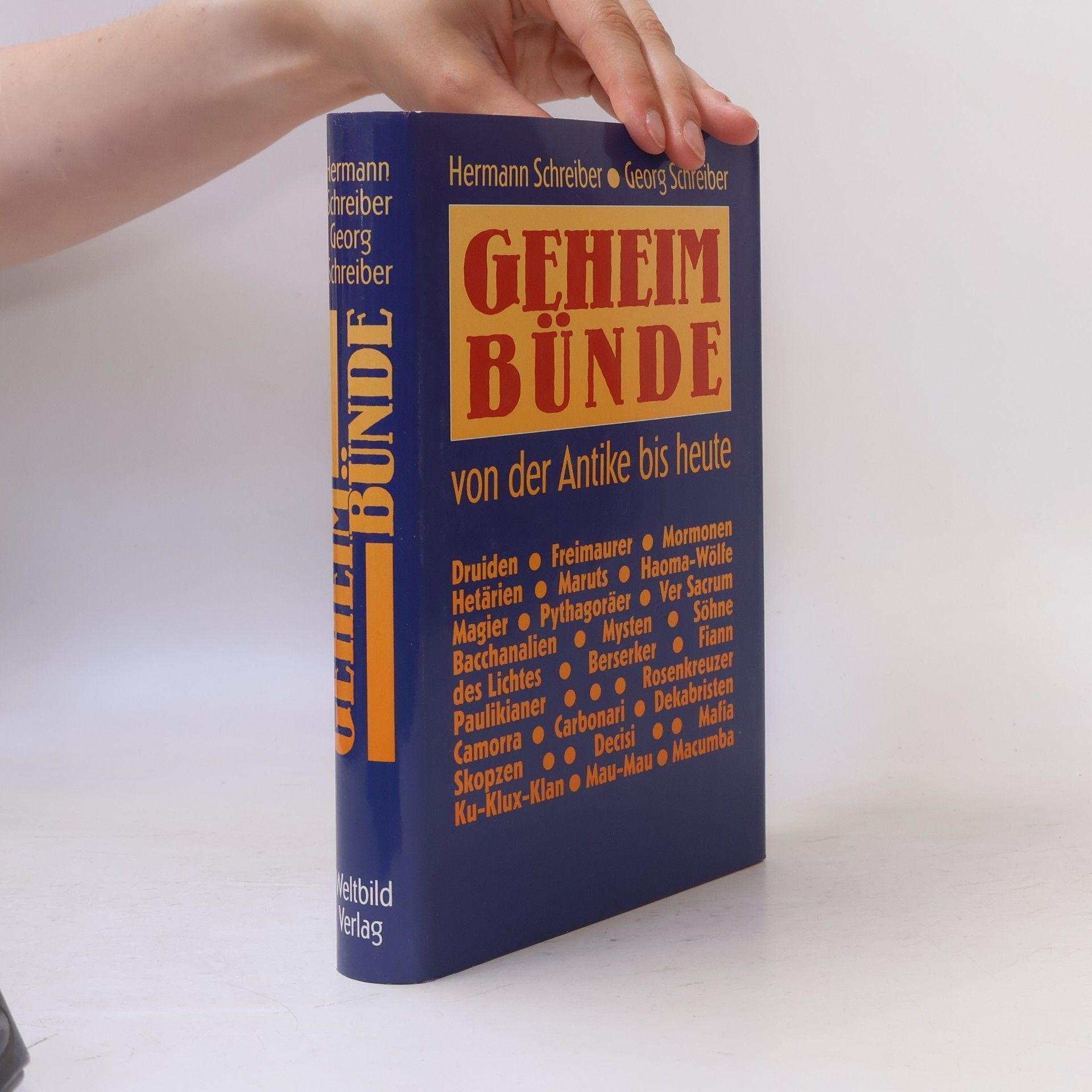 Hermann Schreiber Geheim Bünde